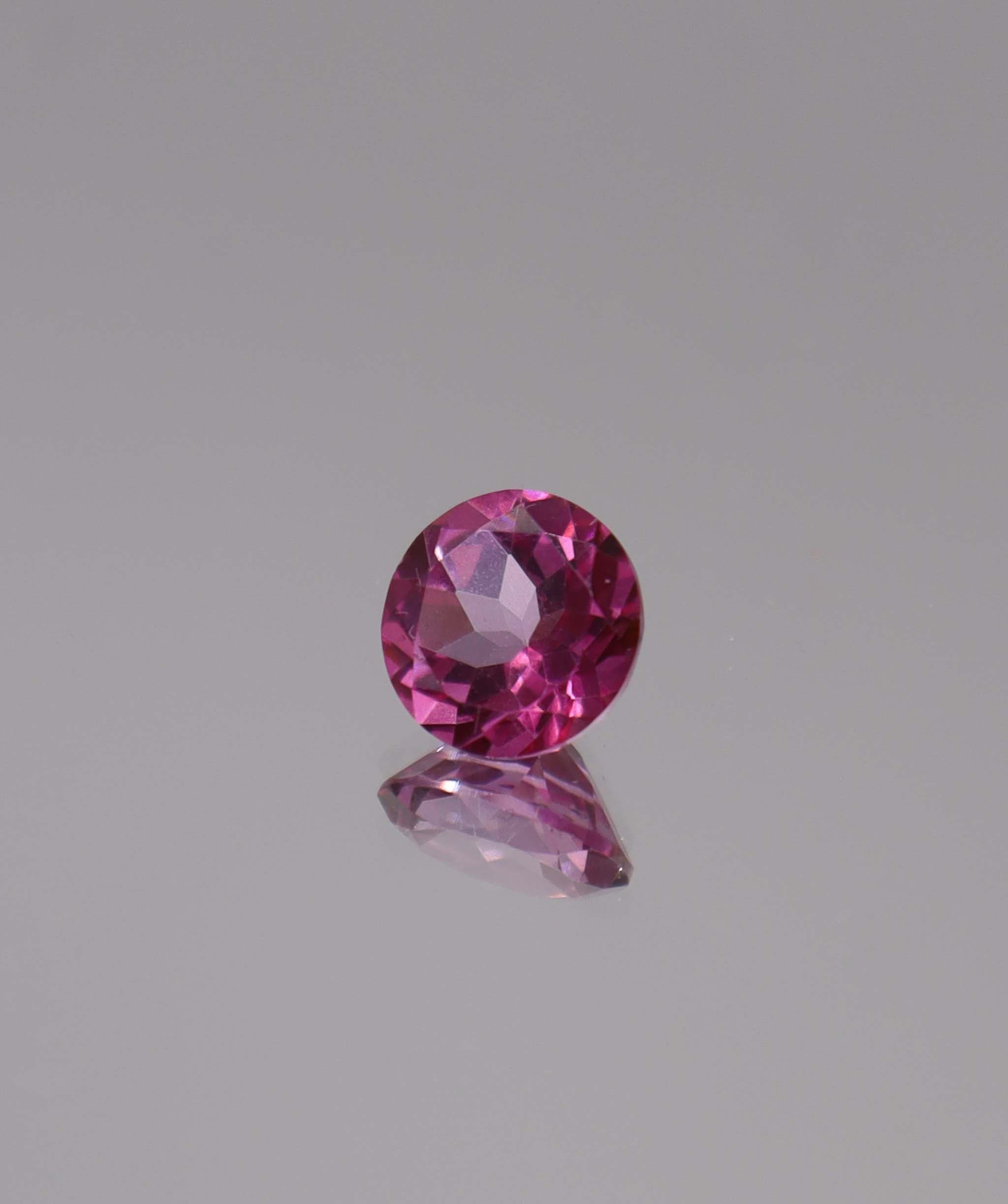 Luxury Promise 2.15ct Round Cut Pink Topaz DXBS6124