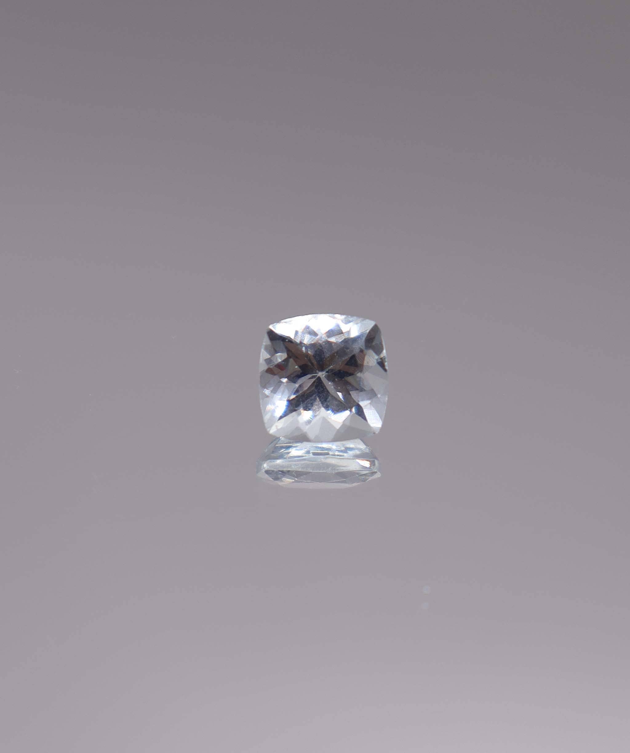 Luxury Promise 2.19ct Aquamarine Cushion DXBCS3292