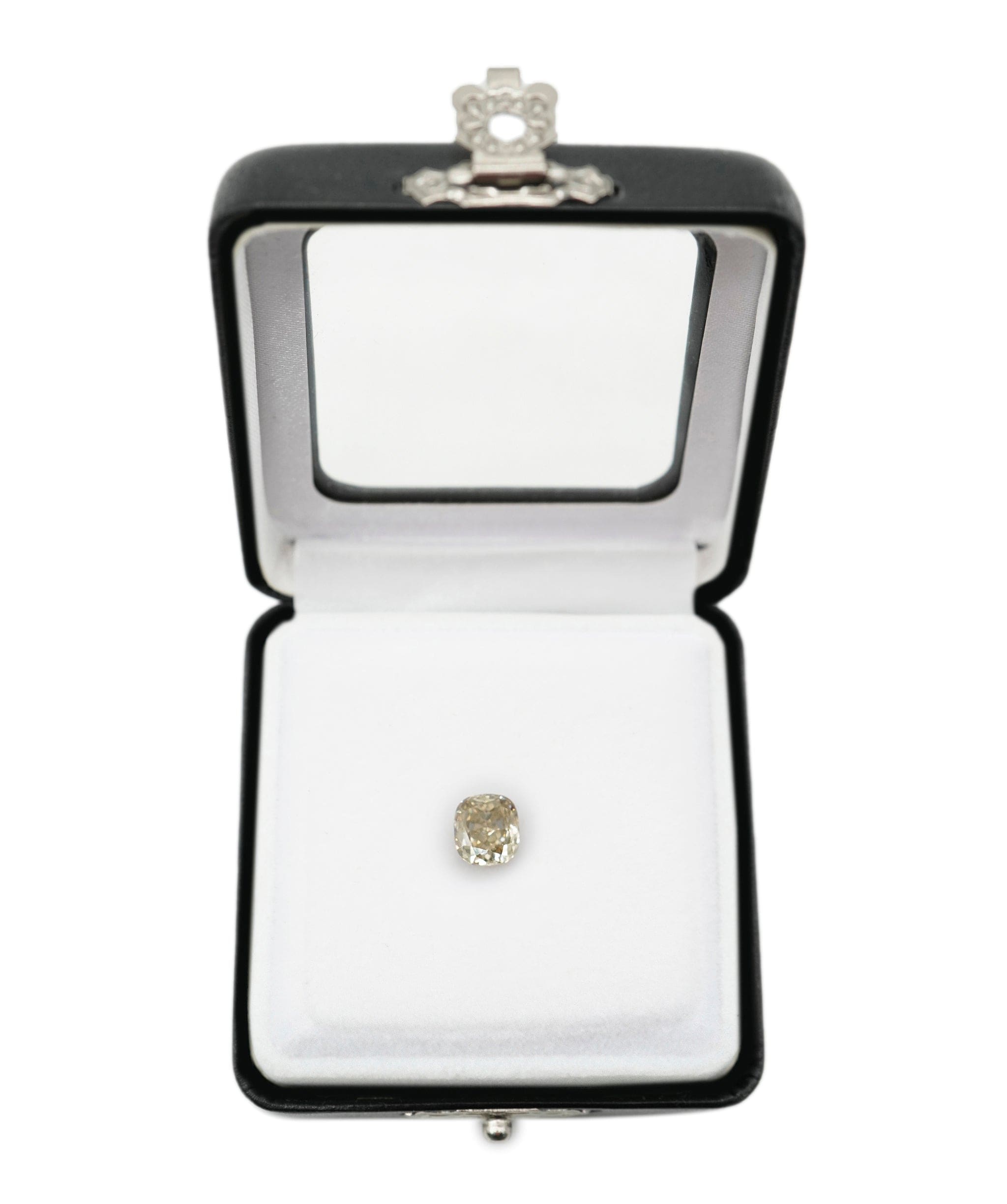 Luxury Promise 2.1CT GREYISH-CHAMELEON-COGNAC CUSSION DBXN0225