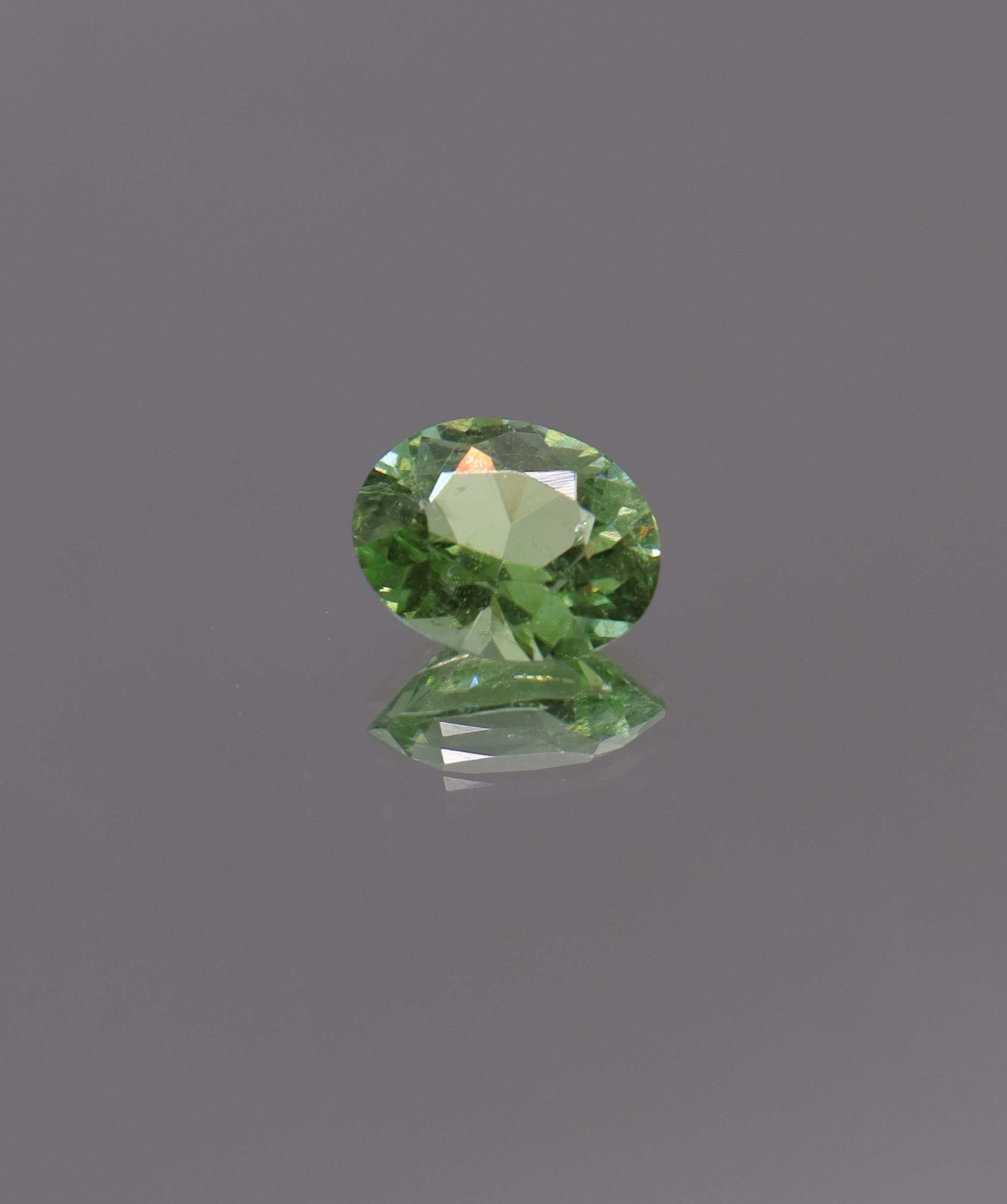 Luxury Promise 2.27ct Neon Green Paraiba Oval (Eye Clean) DXBCS1310