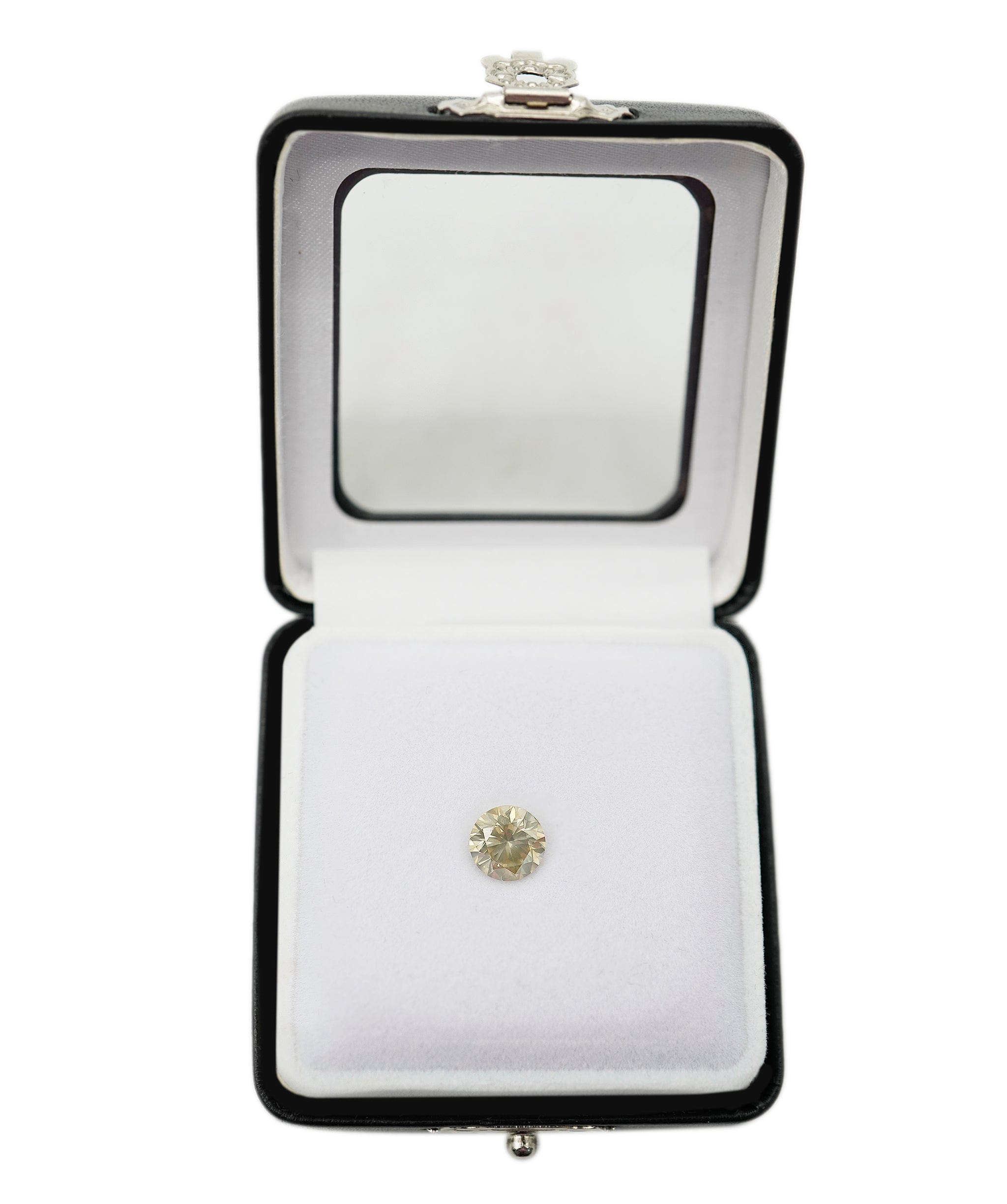 Luxury Promise 2.3 ct CHAMPAGNE ROUND SHAPE DIAMOND ANC-S33-8