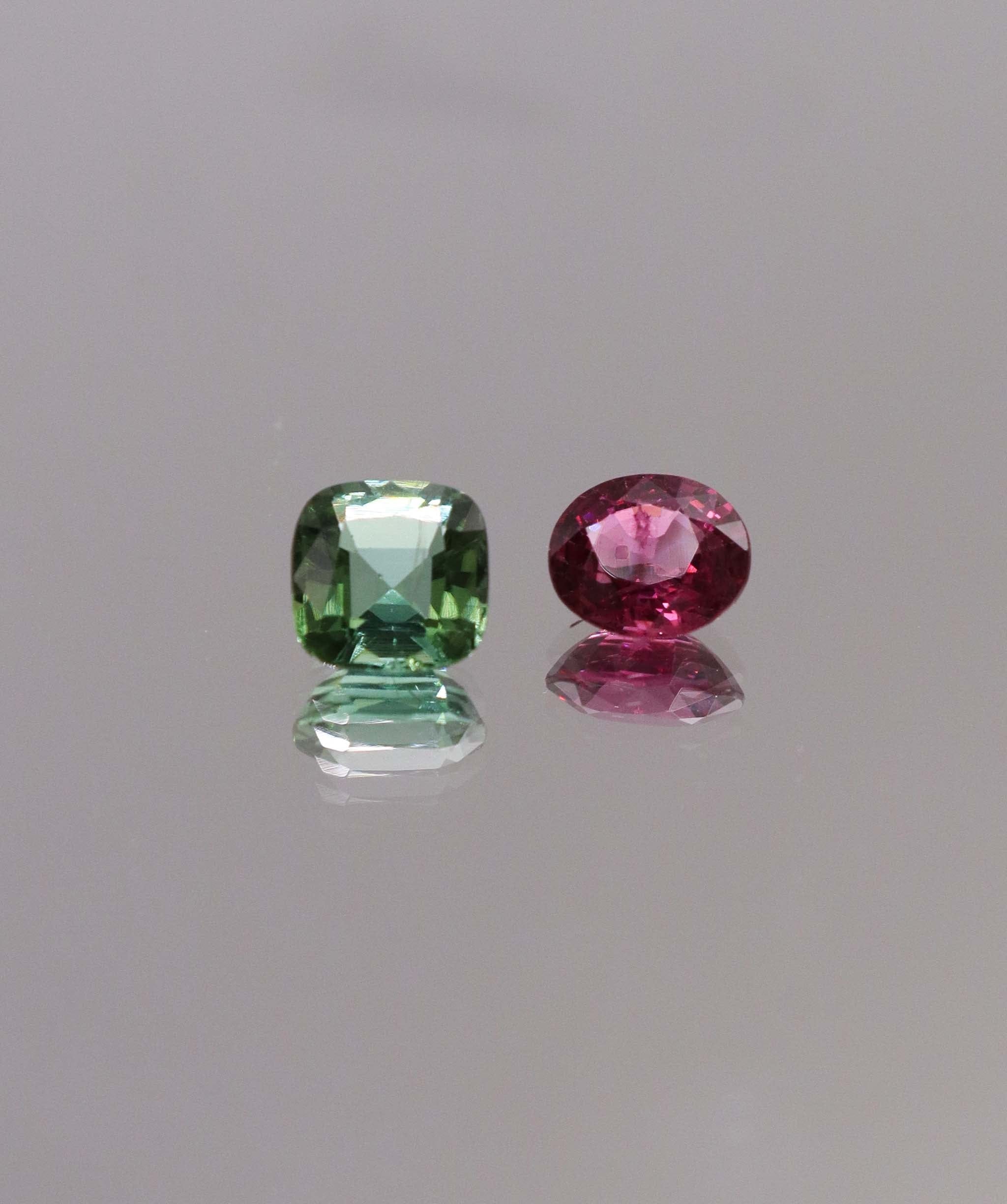 Luxury Promise 2.30ct Afghan Tourmaline Moi et Toi DXBCS0309