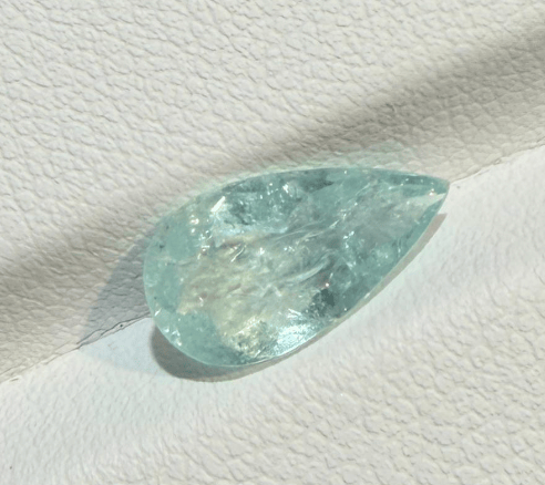 Luxury Promise 2.34ct Ice-blue paraiba from Mozambique  DXBCS4149