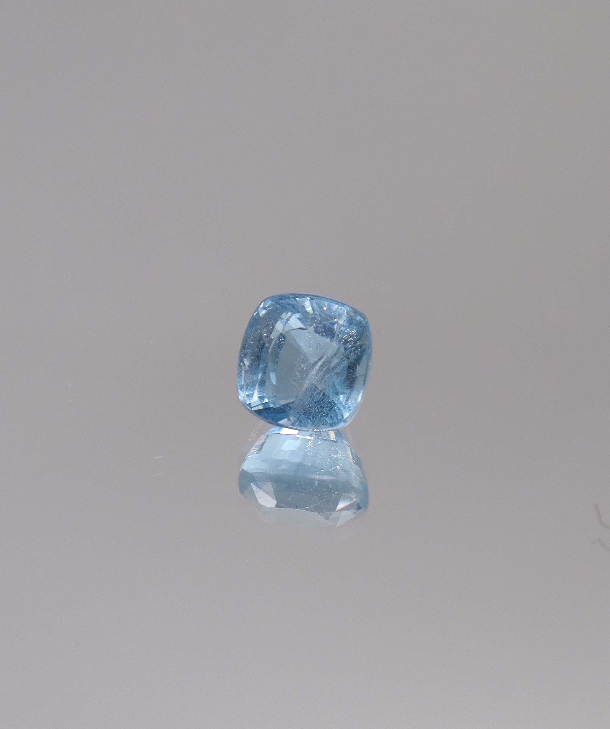 Luxury Promise 2.35ct Santa Maria Aquamarine Cushion  DXBCS2851