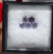 Luxury Promise 2,36ct Tanzania Spinel Set A02041