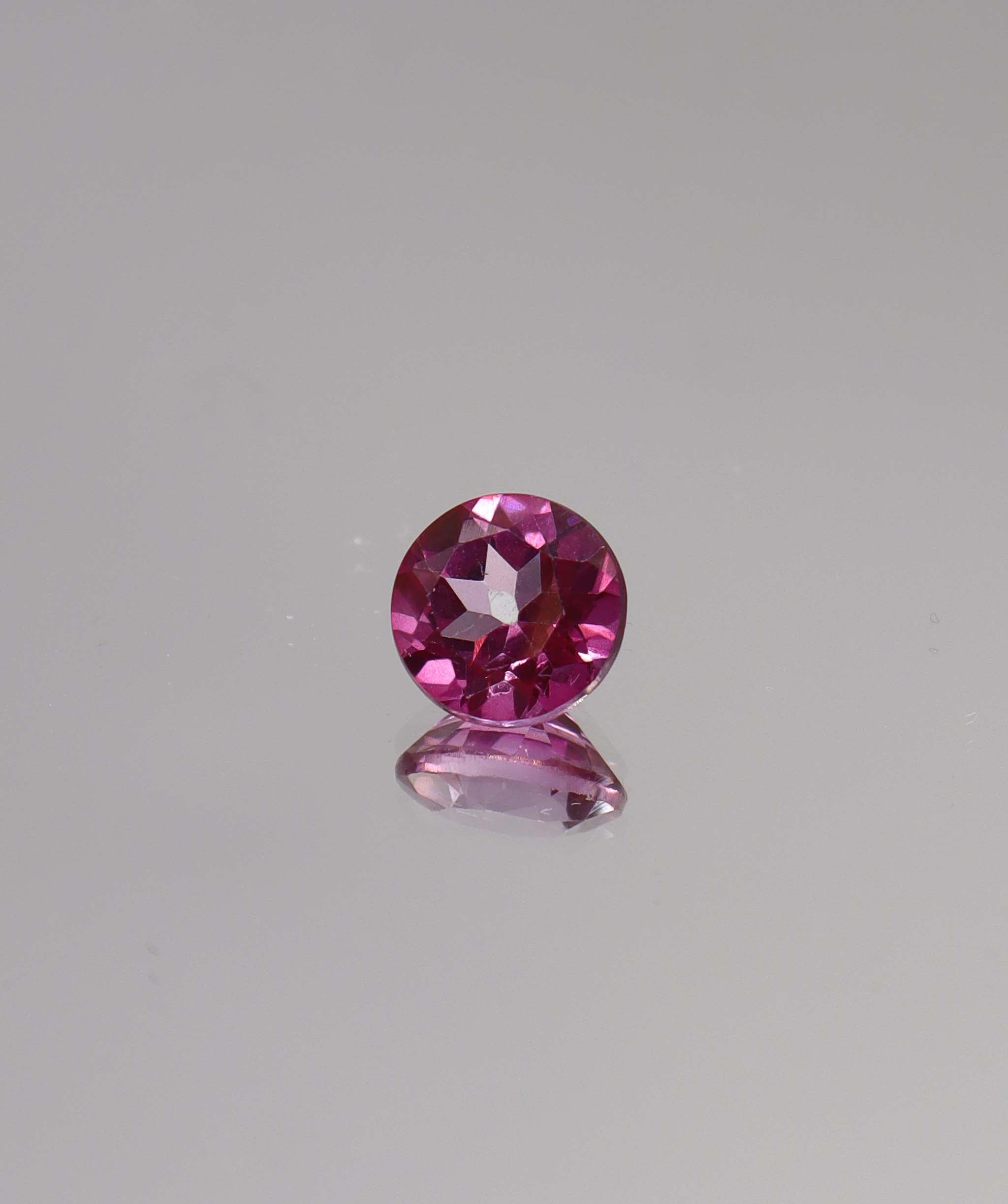 Luxury Promise 2.38ct Round Cut Pink Topaz DXBS6149