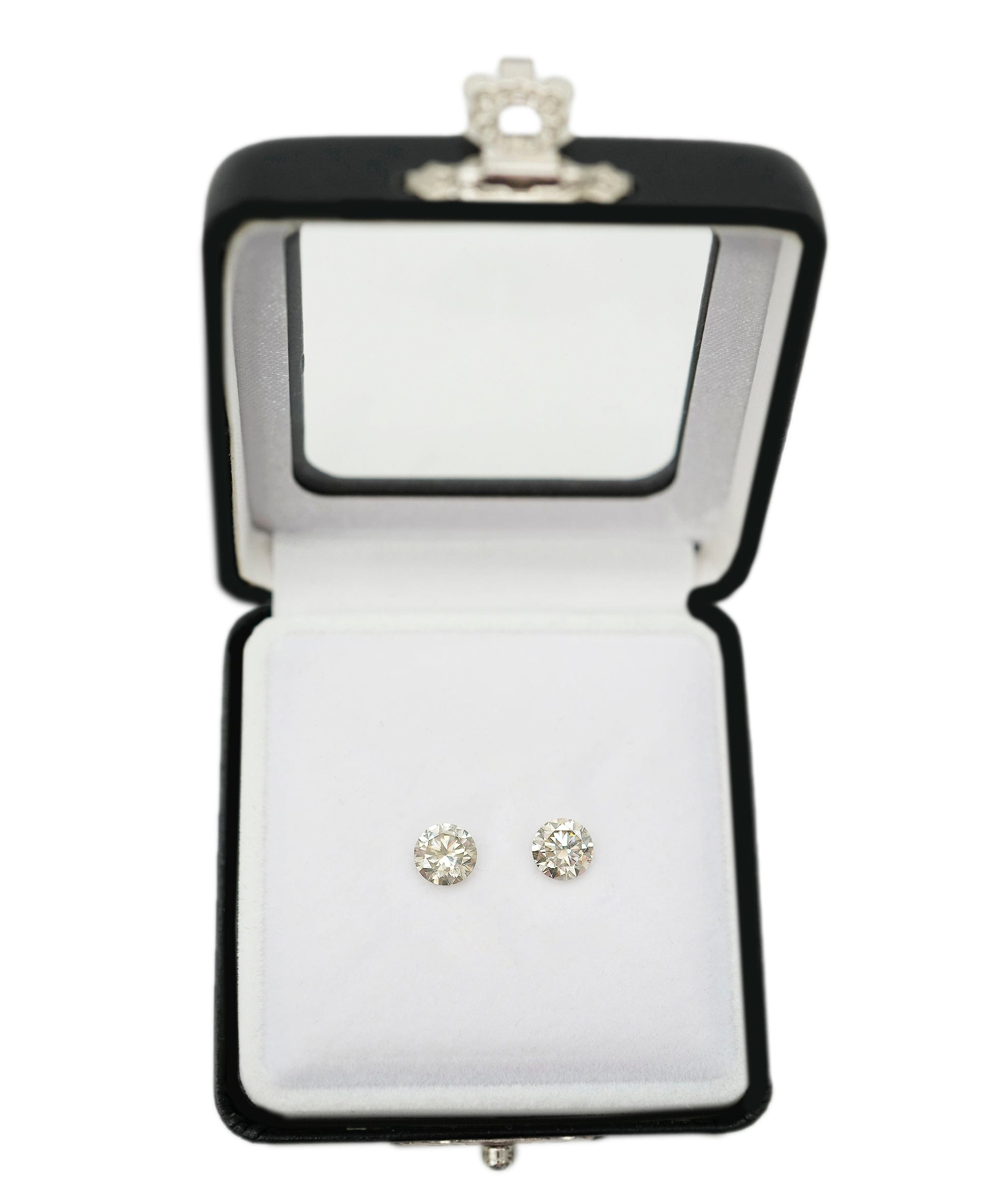 Luxury Promise 2.4 ct CHAMPAGNE ROUND SHAPE DIAMOND ANC-S33-50