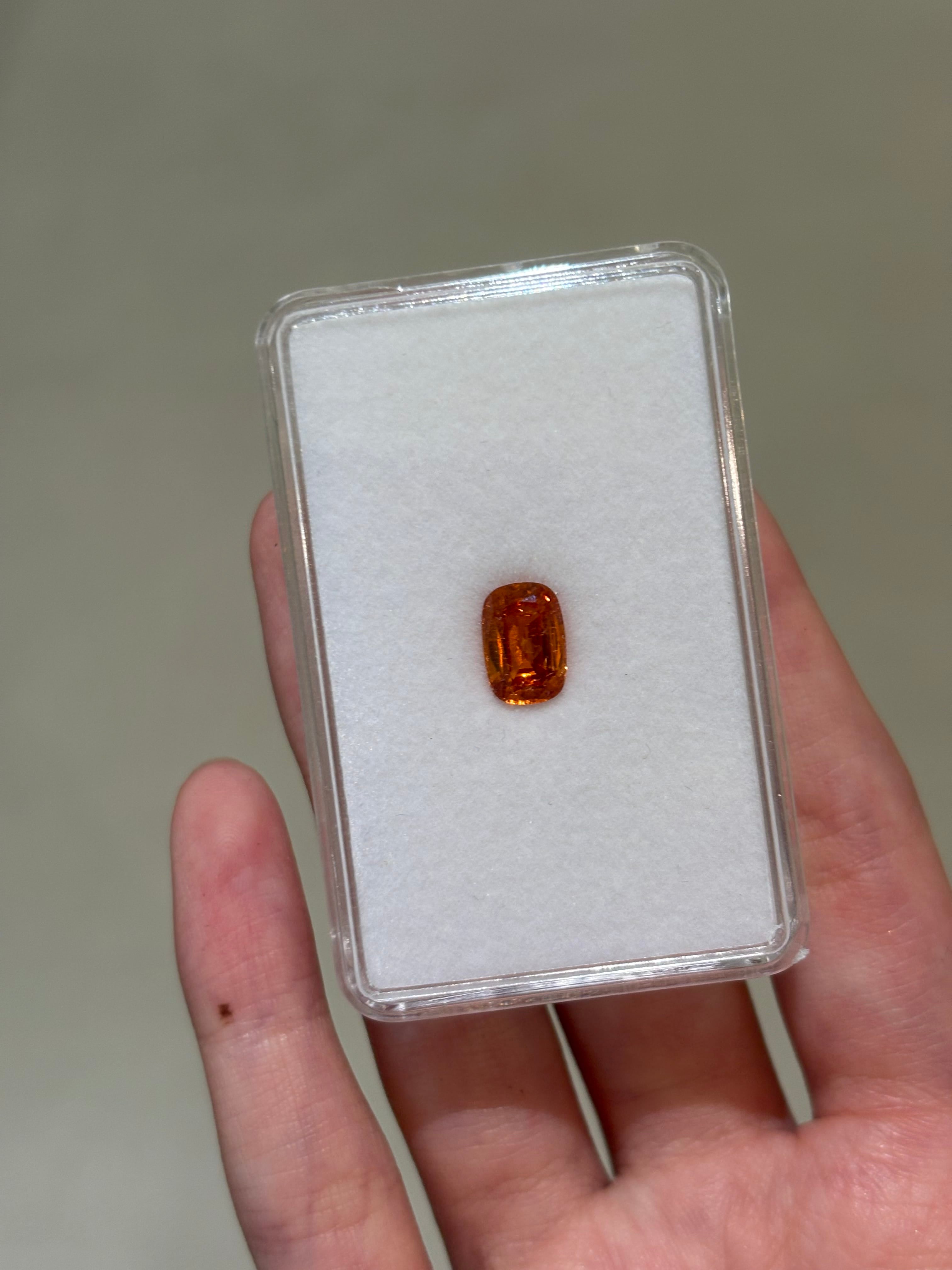 Luxury Promise 2.46ct Spessartine Cushion DXBCS4752