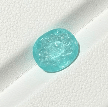 Luxury Promise 2.61ct Neon blue paraiba from Brazil  DXBCS4143