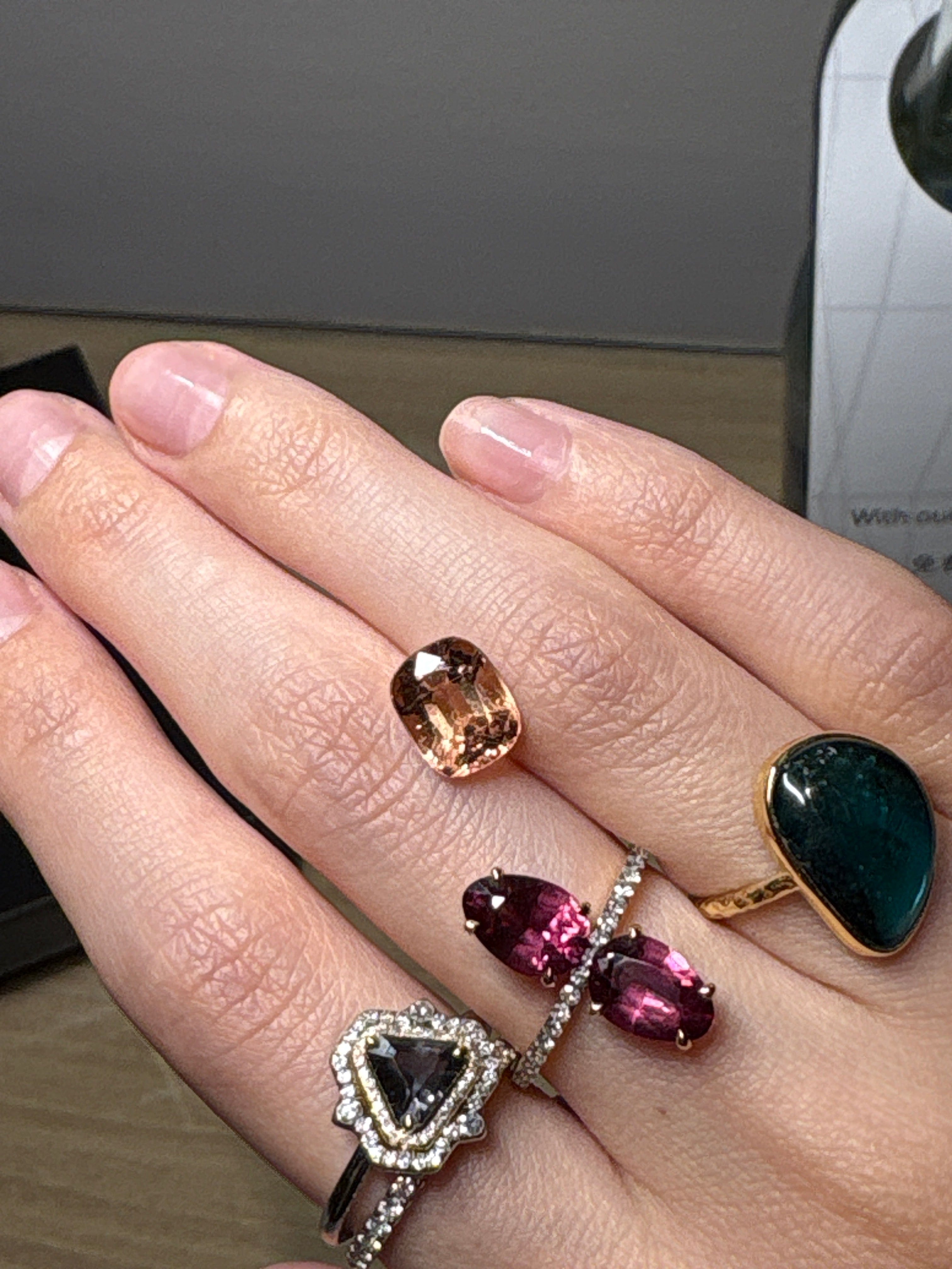 Luxury Promise 2.61ct Sunset Tourmaline Afghan DXBCS0193