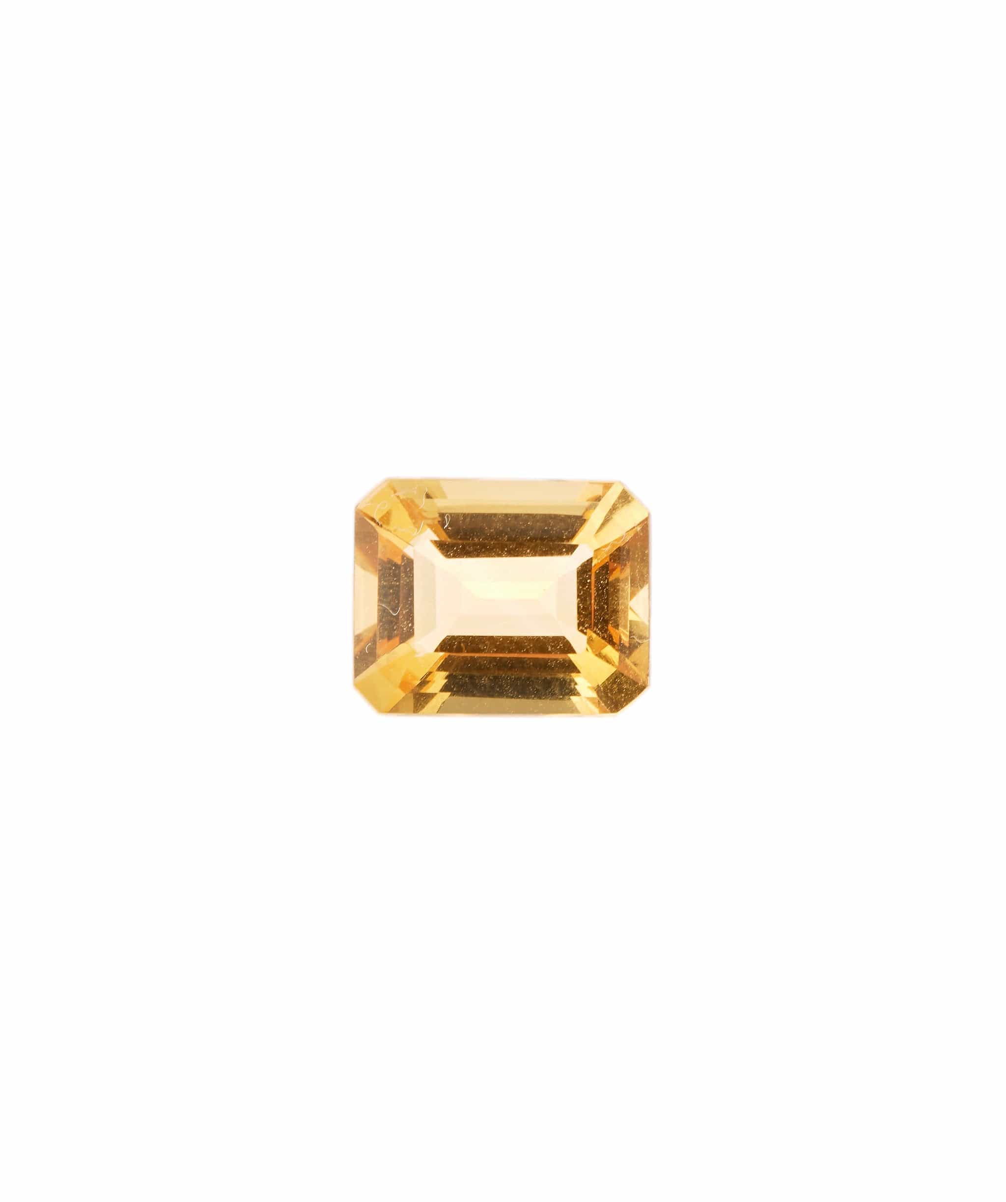Luxury Promise 2.87 crt Citrine Emerald Cut ALC3644