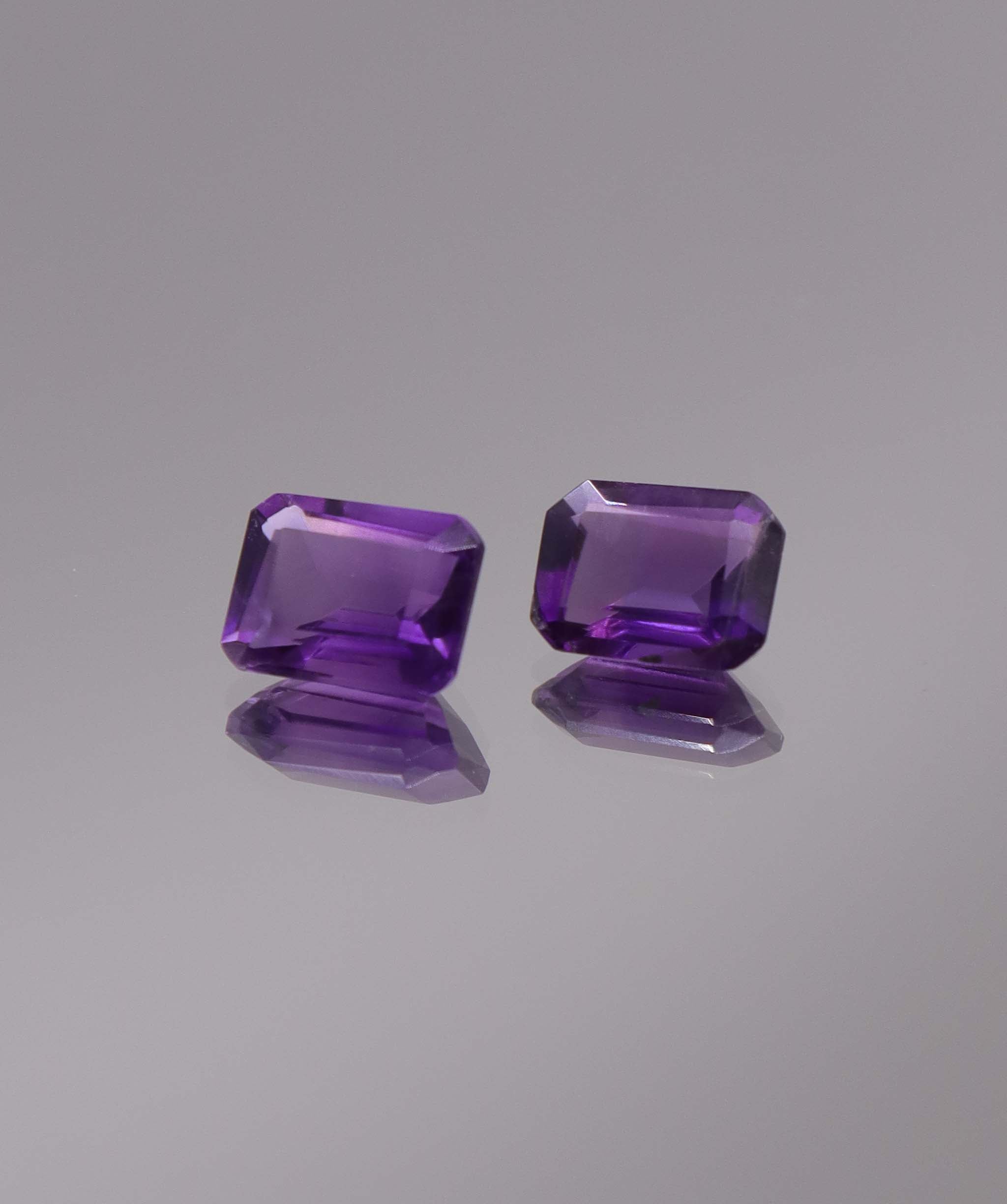 Luxury Promise 2.88ct Amethyst Emerald DXBCS0170