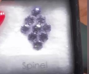 Luxury Promise 2,91ct Tanzania Spinel Set A02034