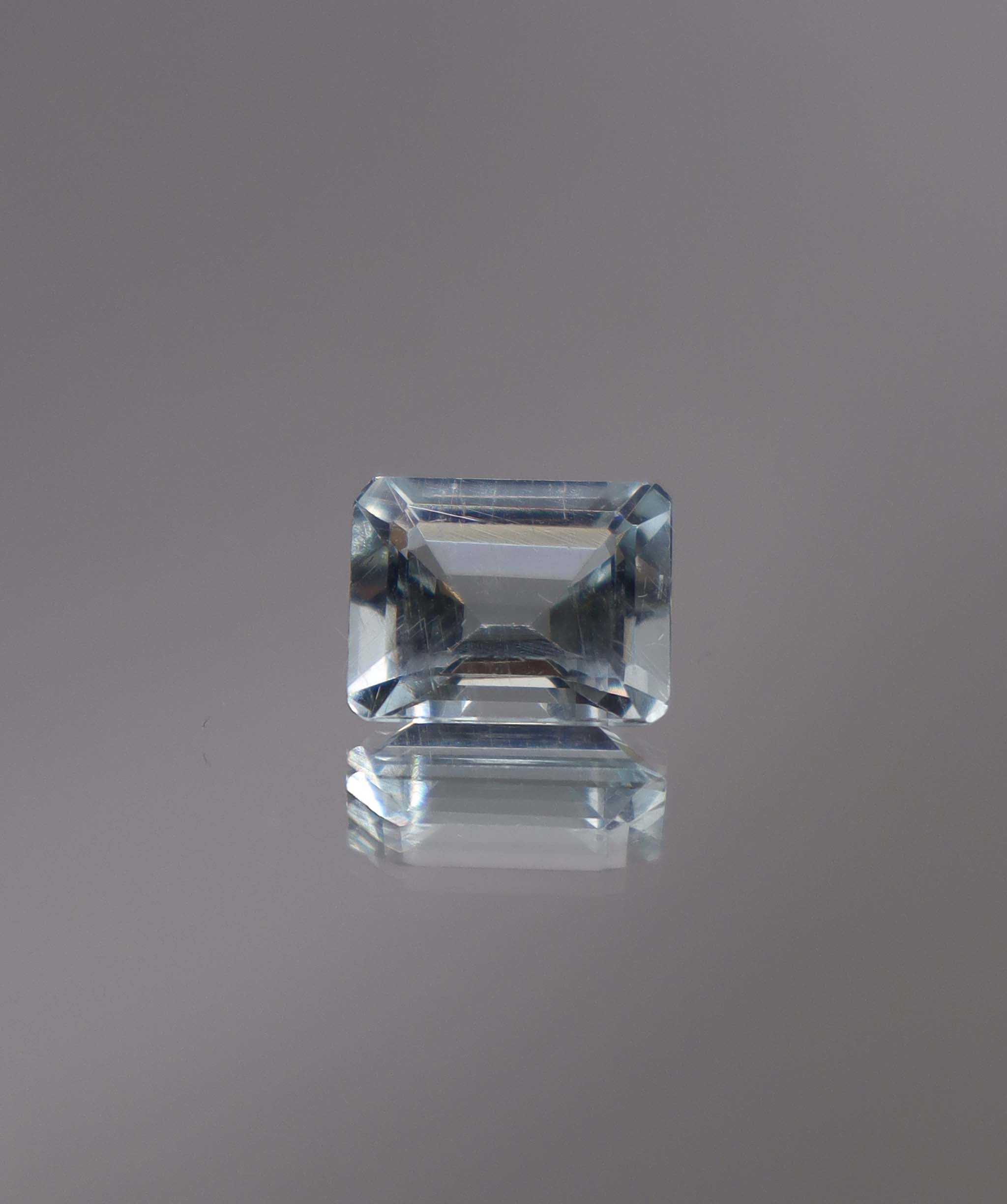 Luxury Promise 2.95ct Aquamarine Emerald DXBCS0082