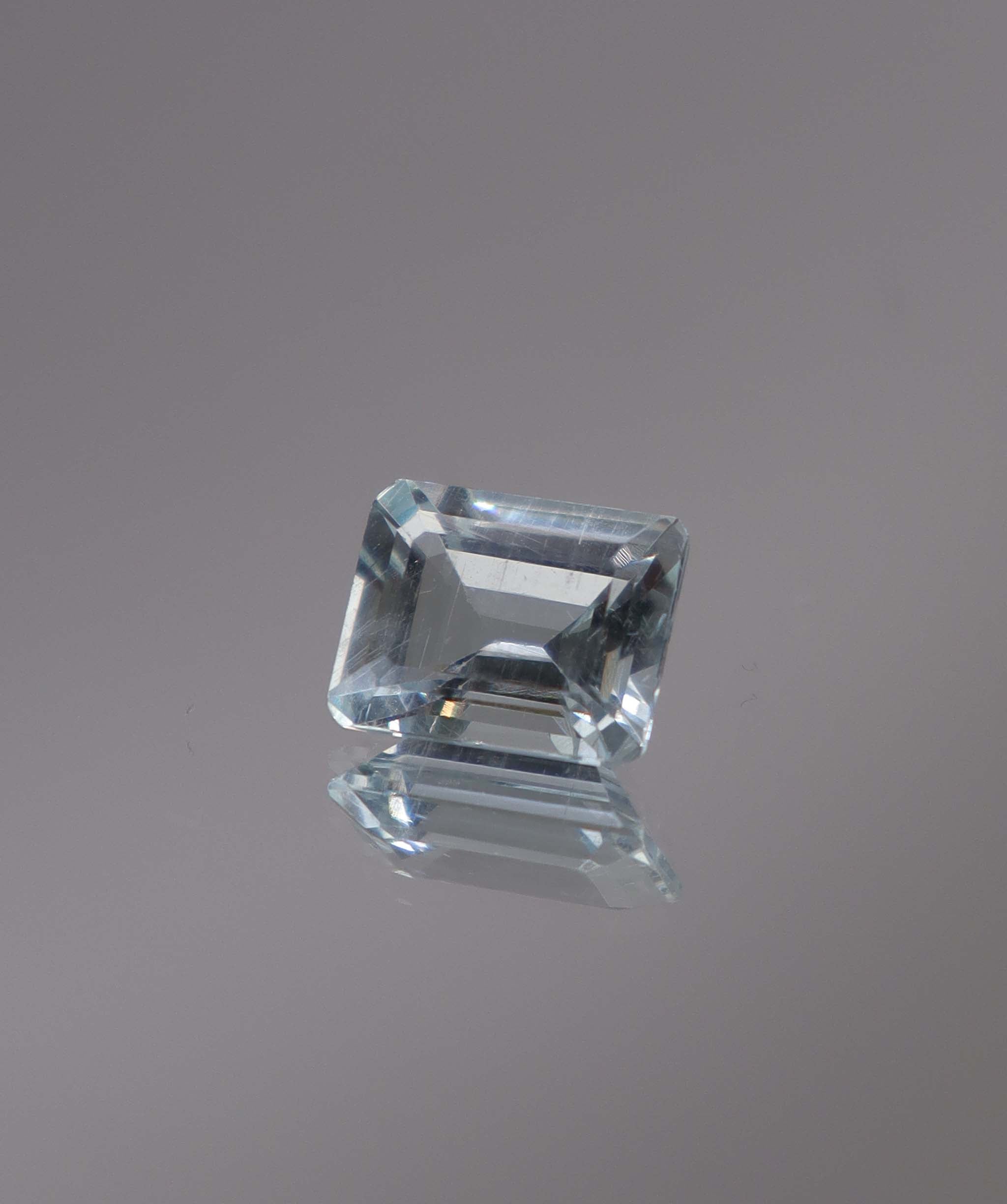 Luxury Promise 2.95ct Aquamarine Emerald DXBCS0082