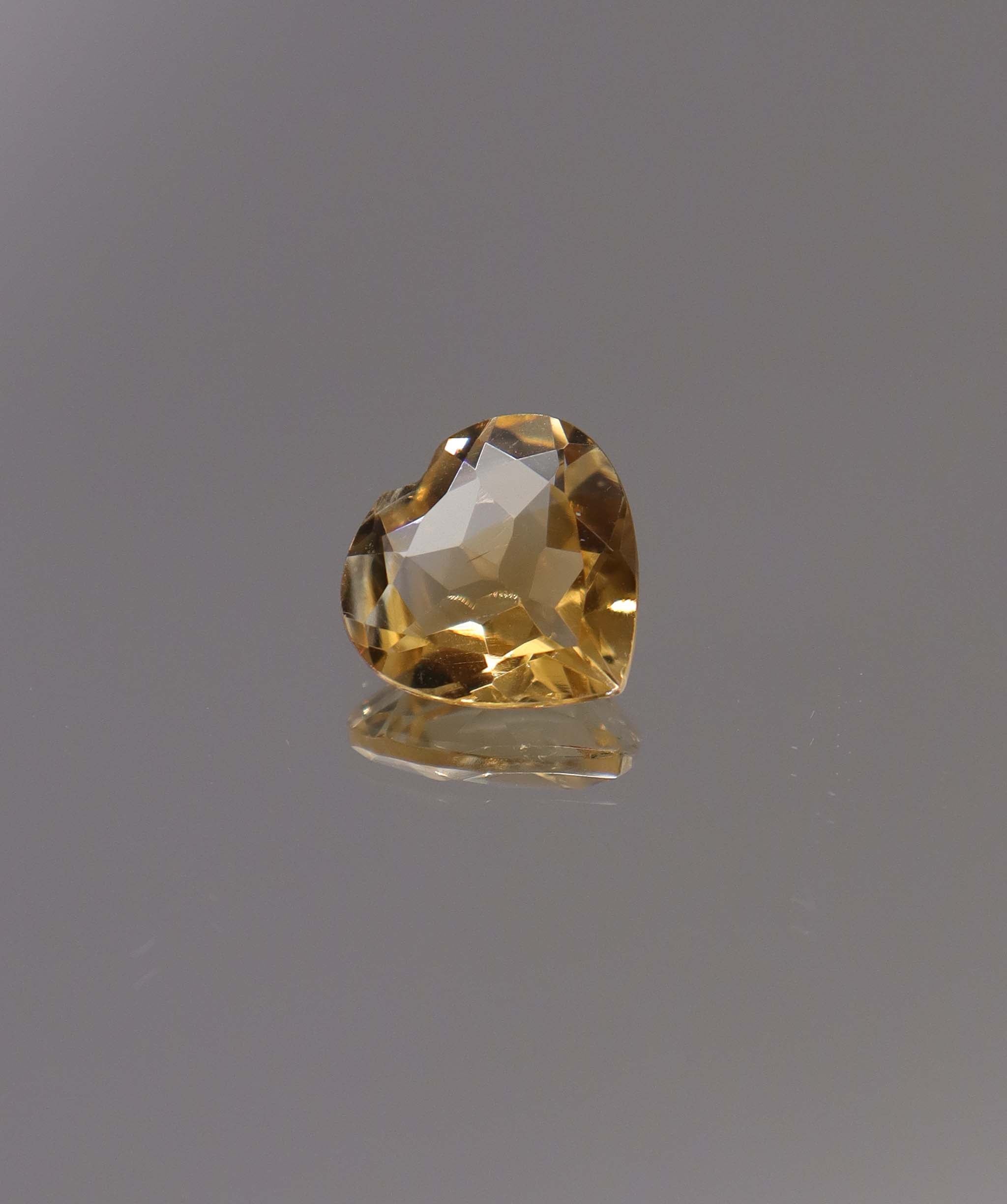 Luxury Promise 2.95ct Citrine Heart  DXBCS1277