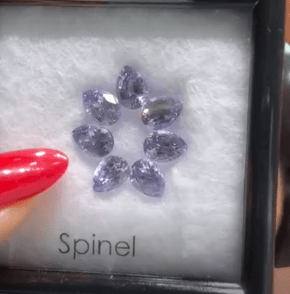 Luxury Promise 2.98ct Tanzania Spinel Set A02039