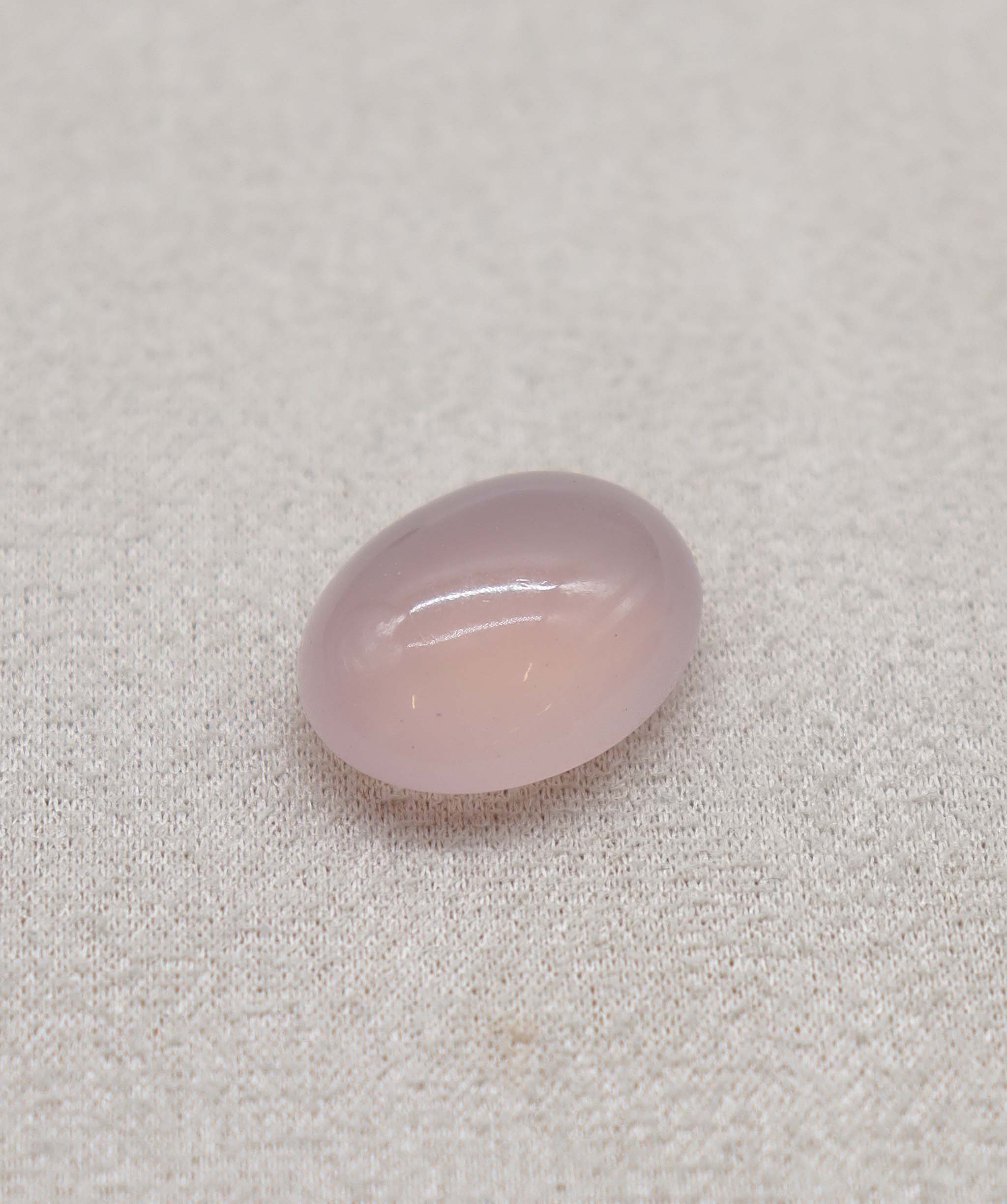 Luxury Promise 24.05ct Rose Quartz Cabochon Oval DXBCS2399