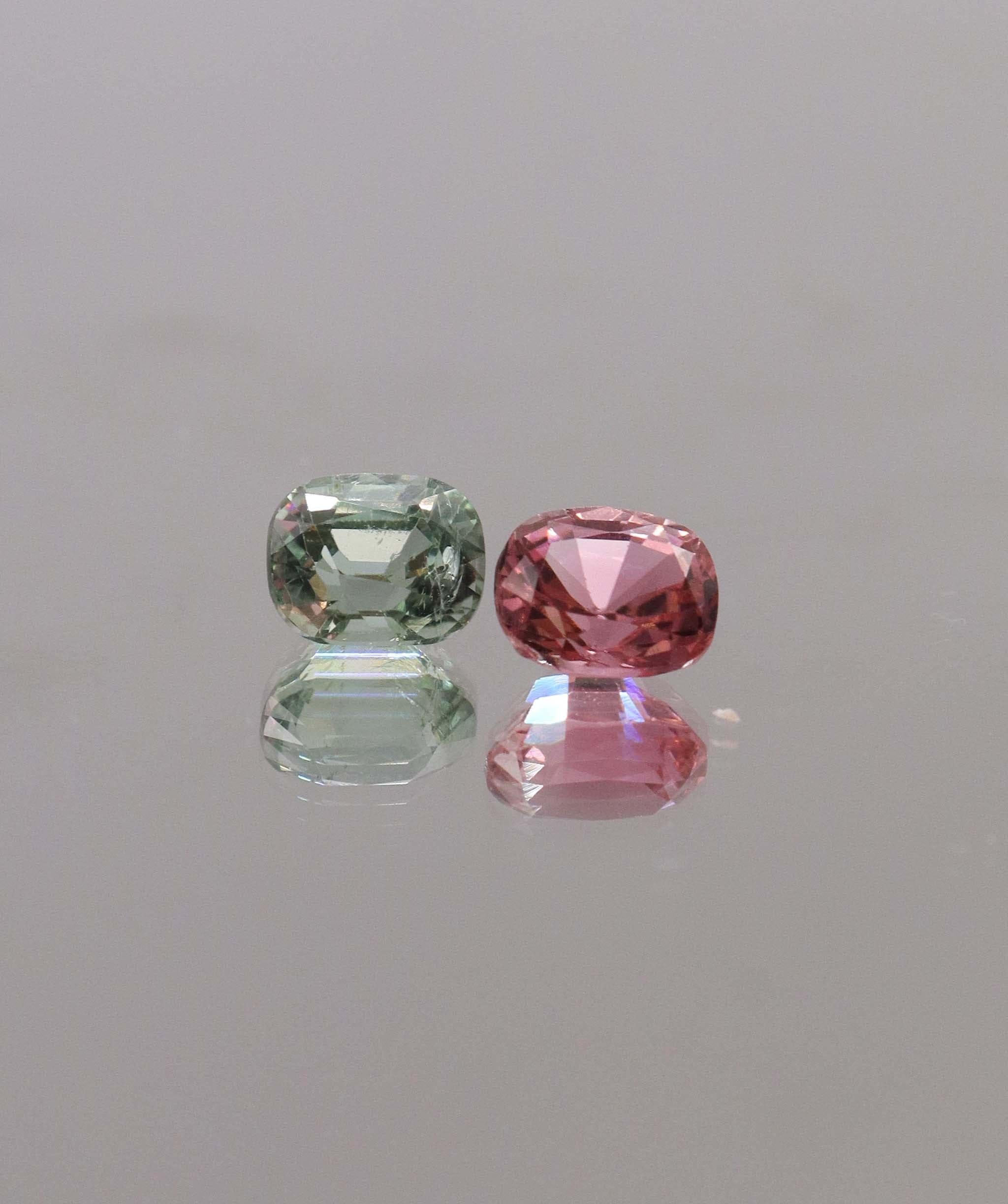 Luxury Promise 3.00ct Afghan Tourmaline Moi et Toi DXBCS0306