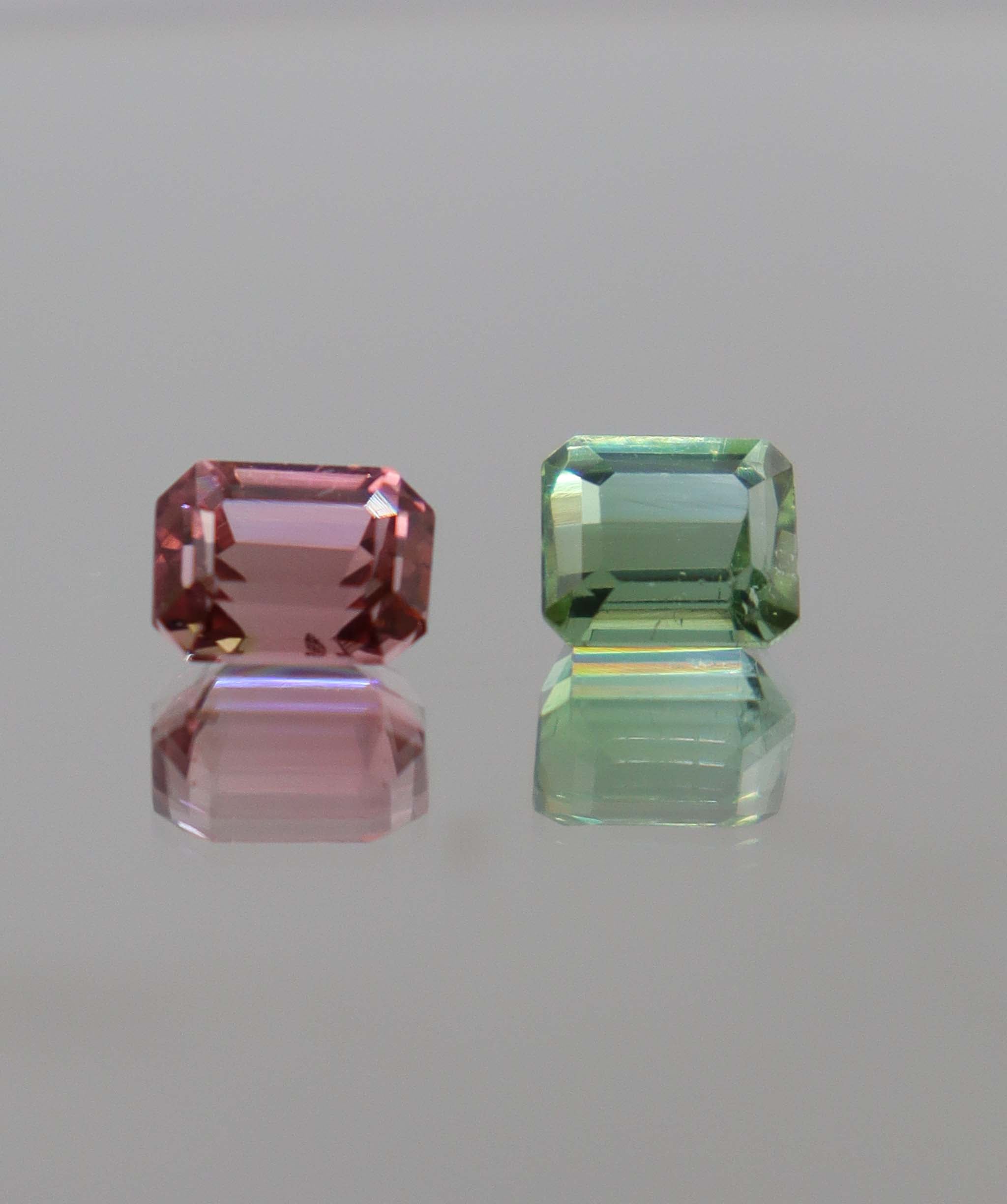 Luxury Promise 3.00ct Afghan Tourmaline Moi et Toi DXBCS0308