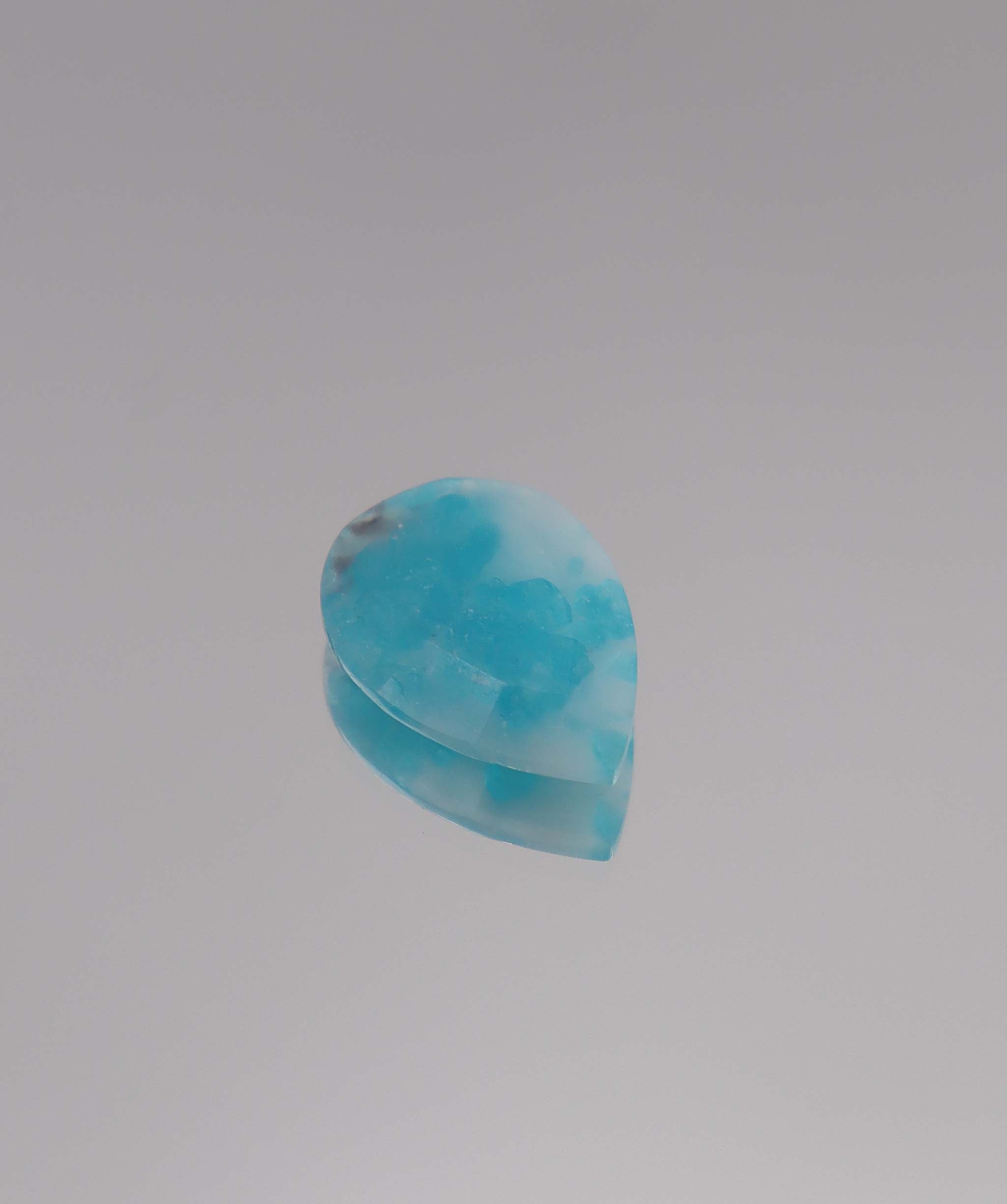 Luxury Promise 3.01CT FACETED PEAR SHAPE SLICE DXBS6274