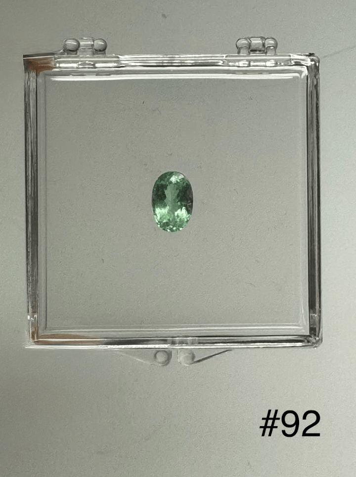 Luxury Promise 3.03ct MOZAMBIQUE PARAIBA OVAL  DXBCS4388