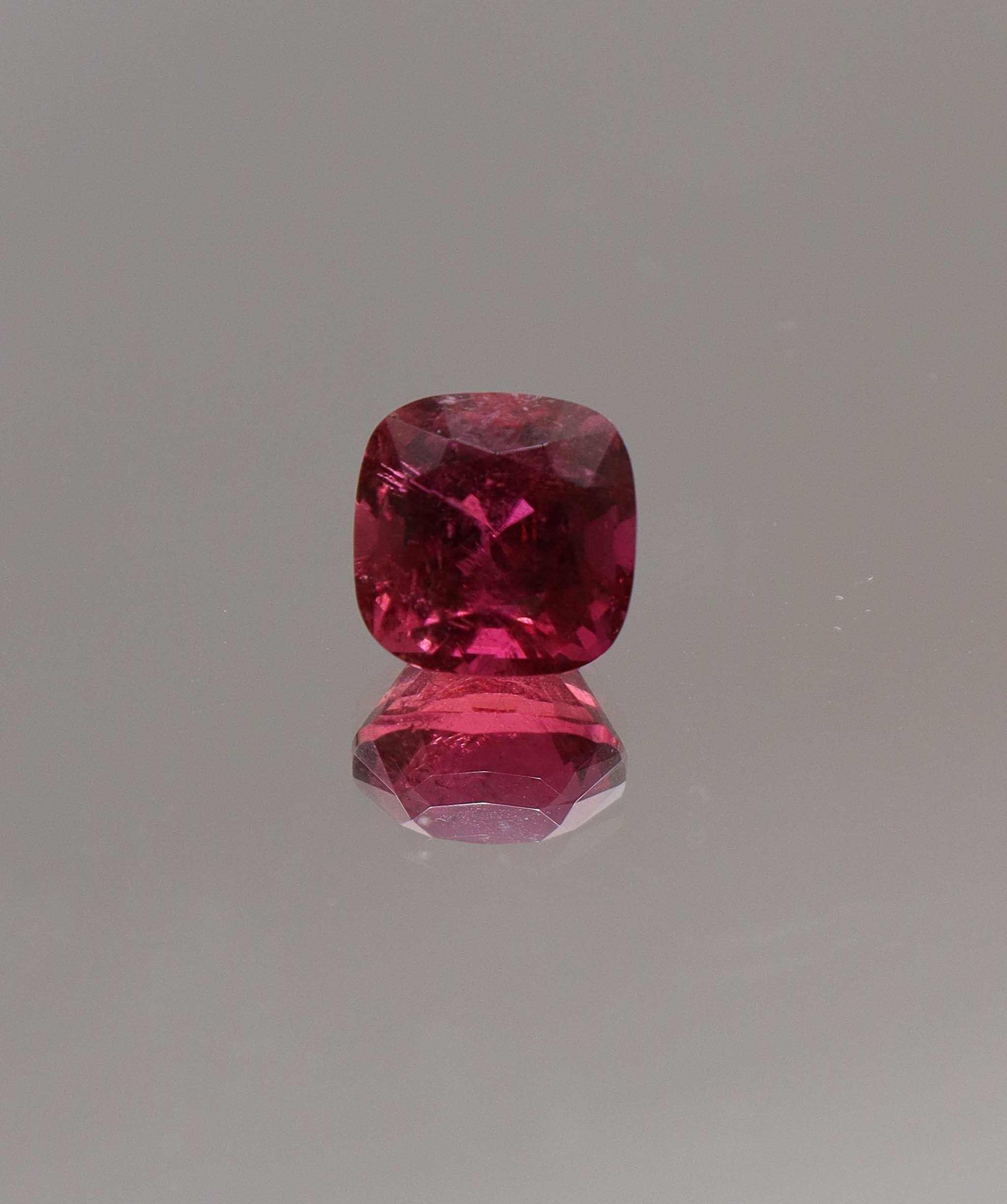 Luxury Promise 3.03ct Rubellite Cushion (Afghan) DXBCS1011