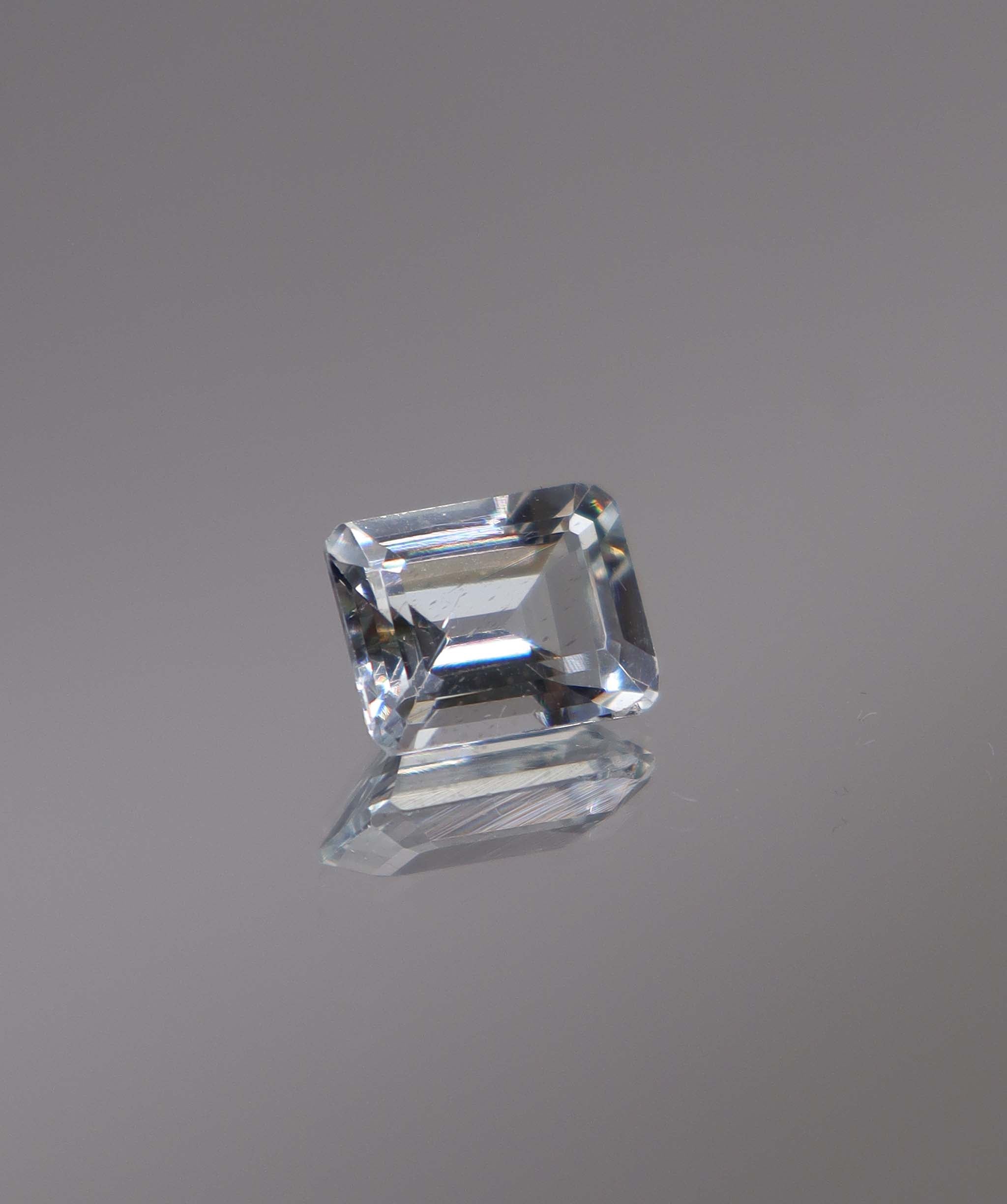 Luxury Promise 3.07ct Aquamarine Emerald DXBCS0091