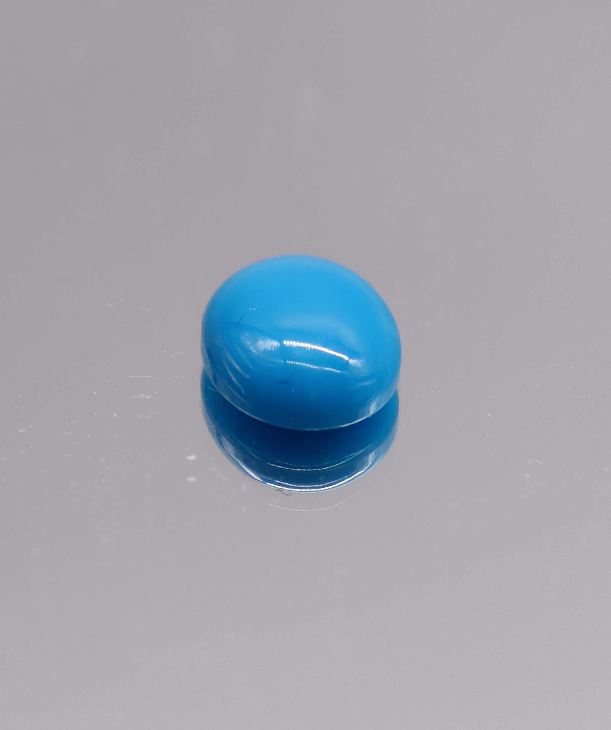 Luxury Promise 3.16ct Sleeping Beauty Turquoise Oval DXBCS3251