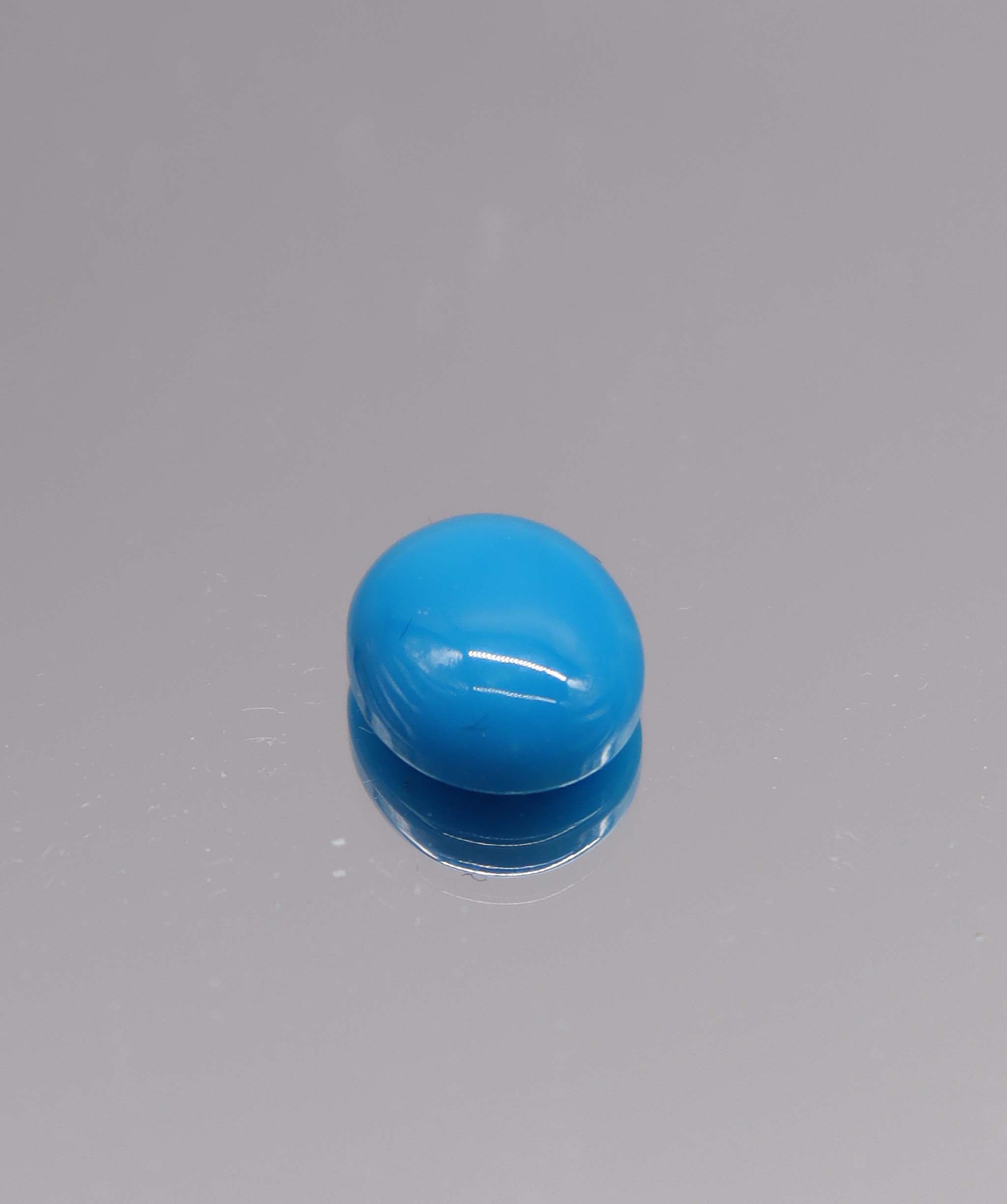 Luxury Promise 3.16ct Sleeping Beauty Turquoise Oval DXBCS3251