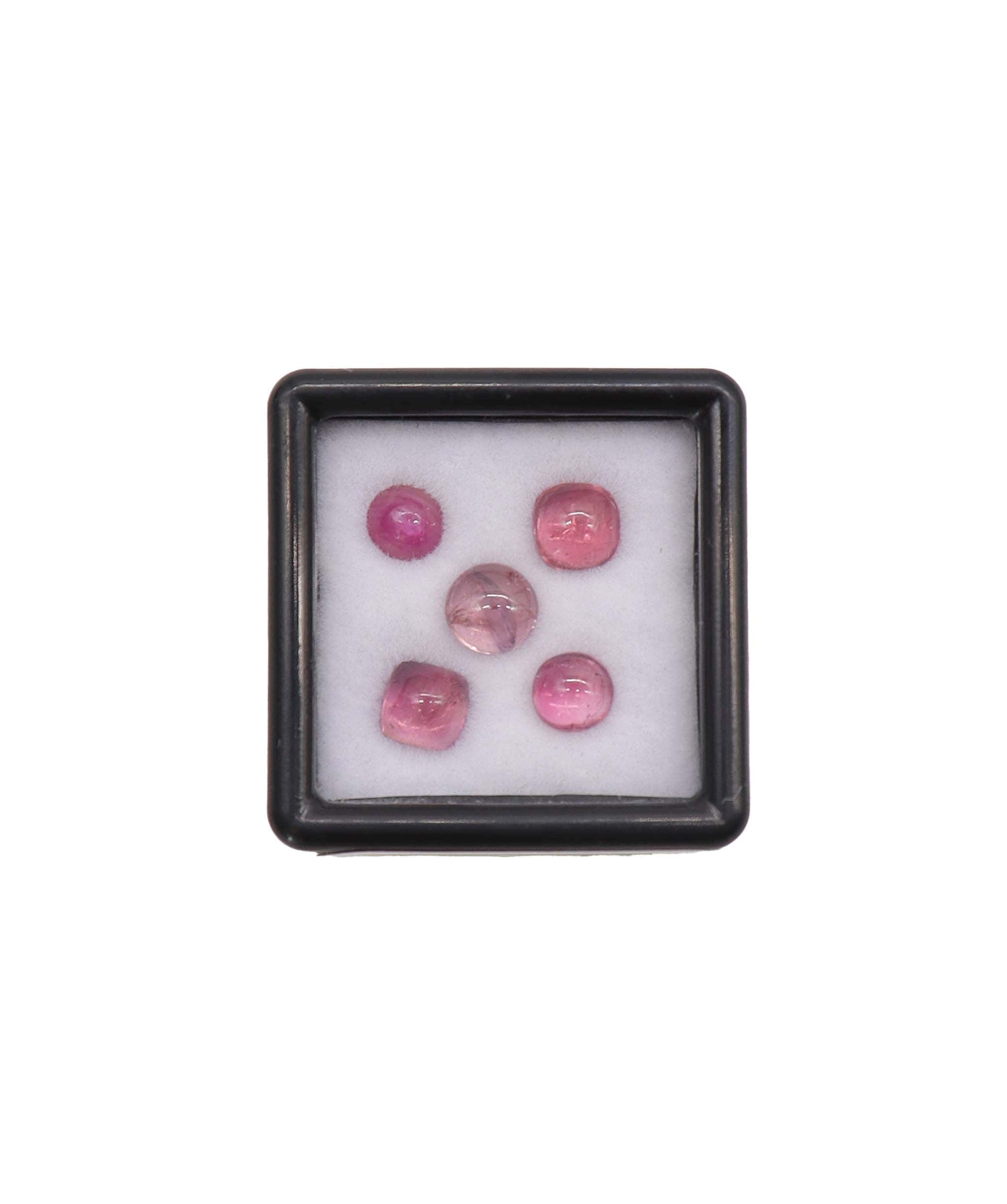 Luxury Promise 3.19ct Pink Harmony Tourmaline Set 5pcs RDC0779