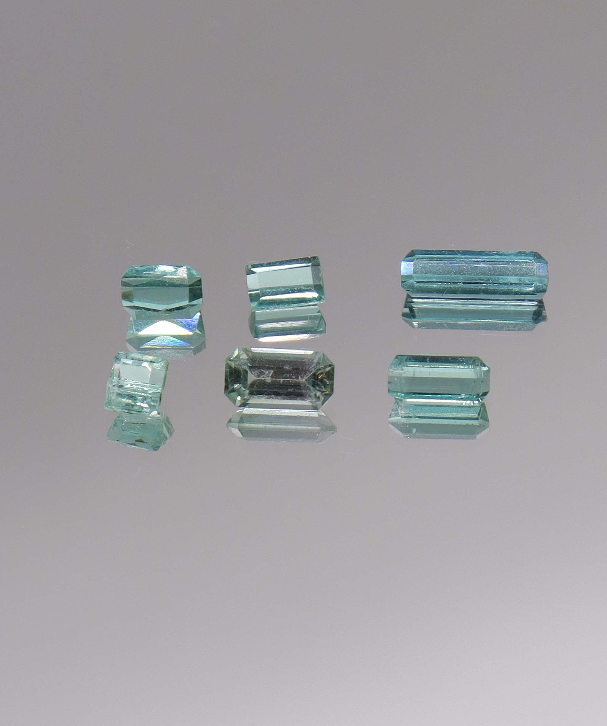 Luxury Promise 3.20ct lagoon tourmline lot DXBCS1137