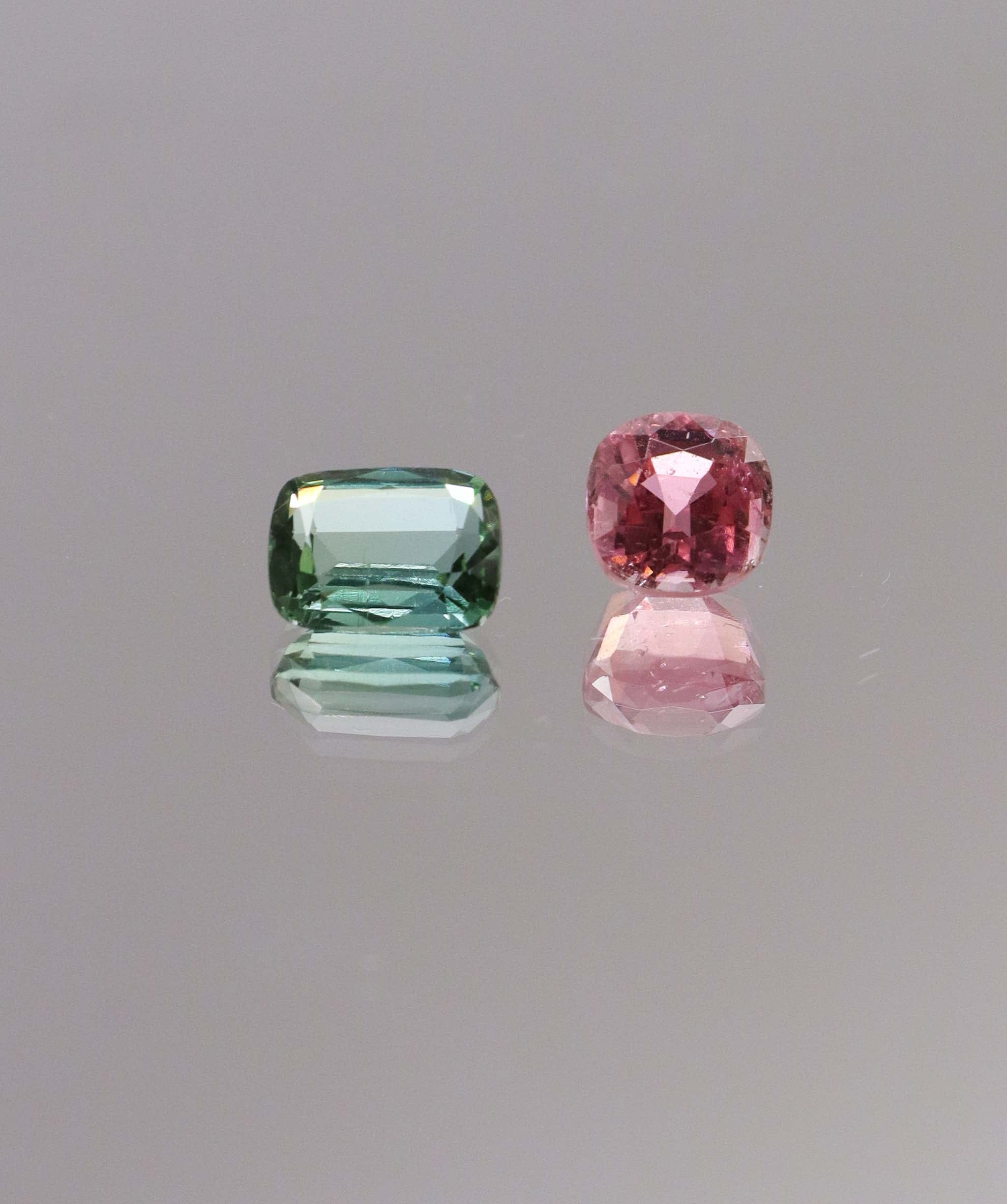 Luxury Promise 3.31ct Afghan Tourmaline Moi et Toi DXBCS0345