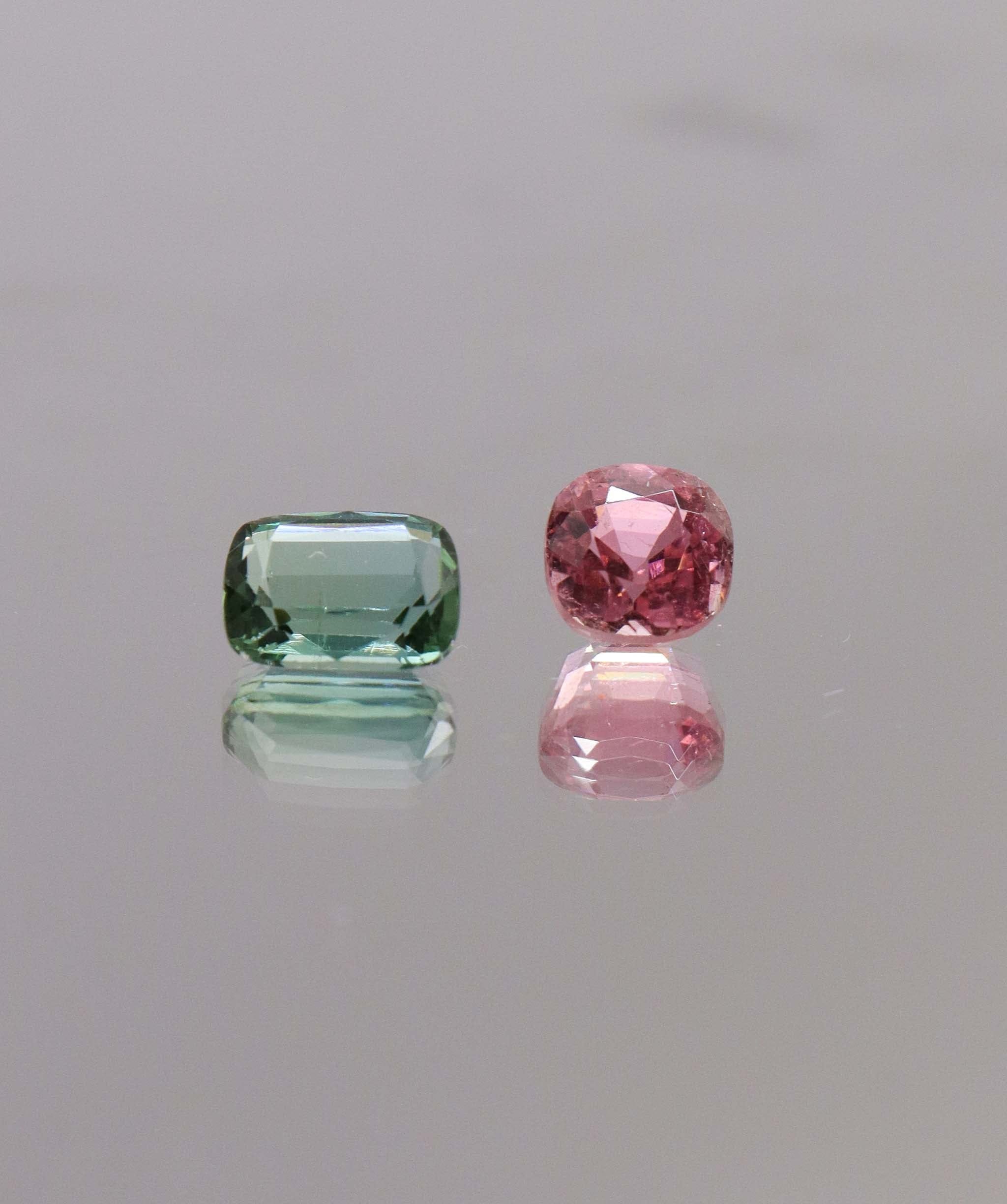 Luxury Promise 3.31ct Afghan Tourmaline Moi et Toi DXBCS0345