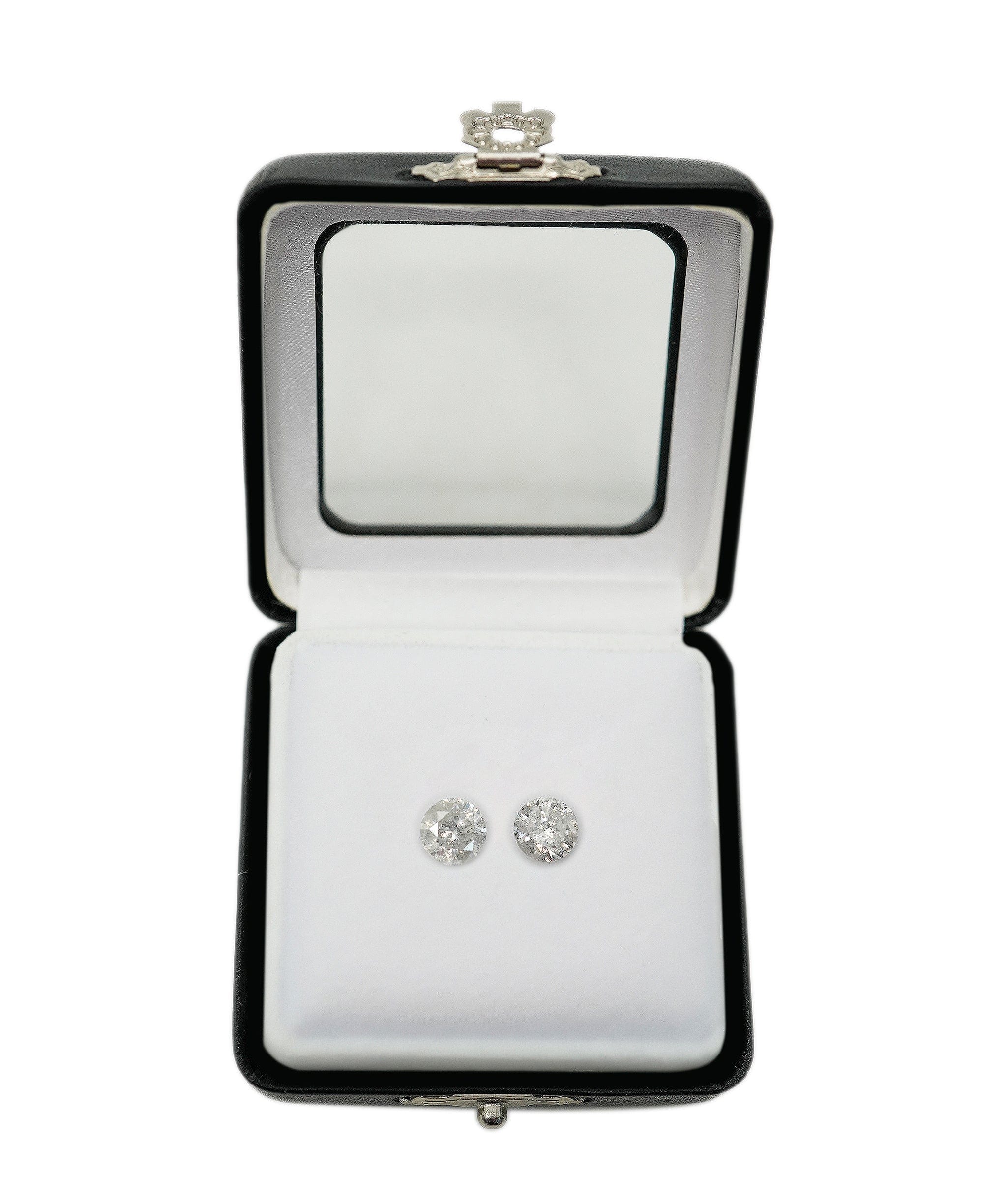 Luxury Promise 3.35 ct WHITE  F / G ROUND SHAPE DIAMOND ANC-S33-47
