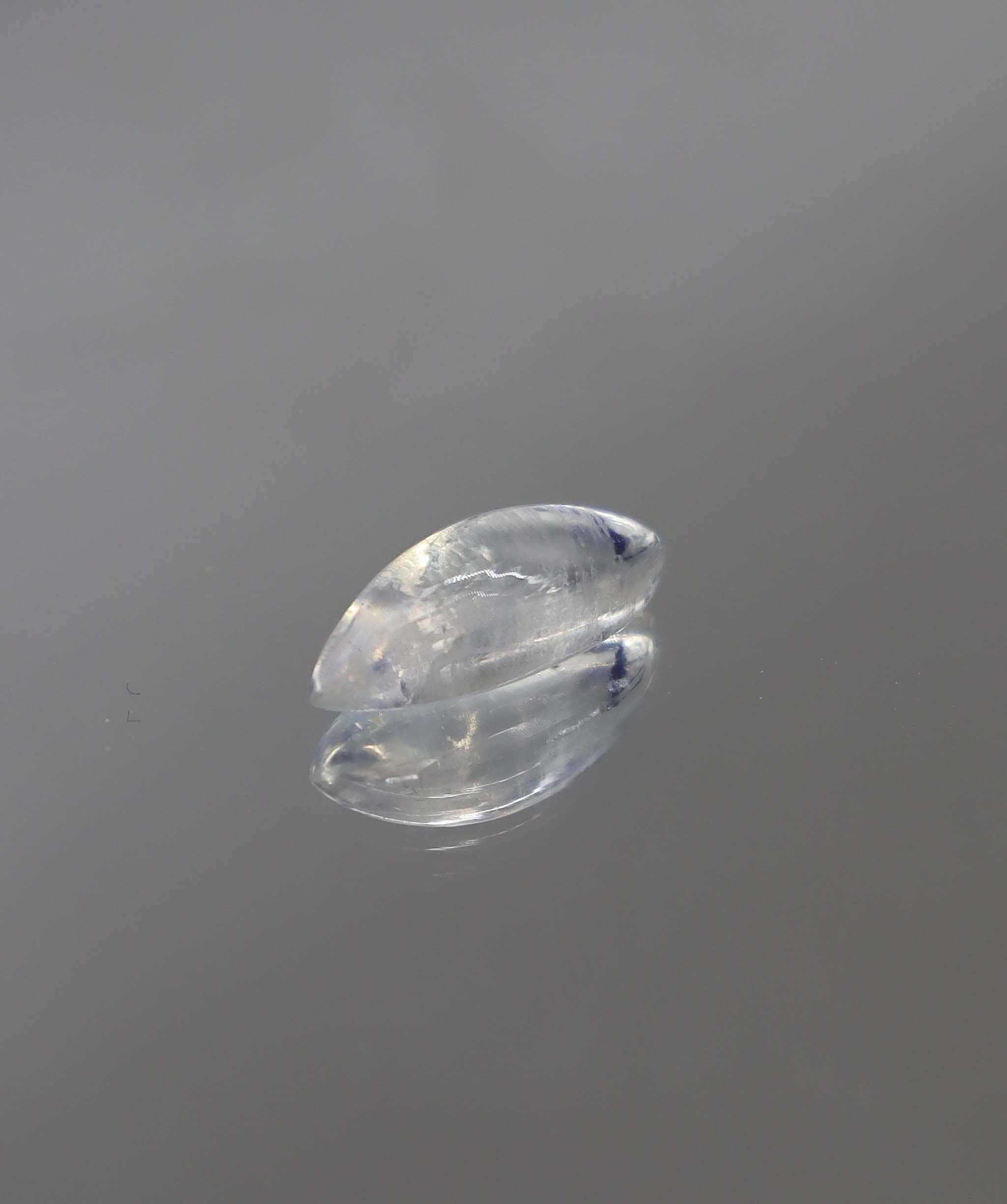 Luxury Promise 3.37ct Blue Moonstone Cabochon Marquise DXBCS2330