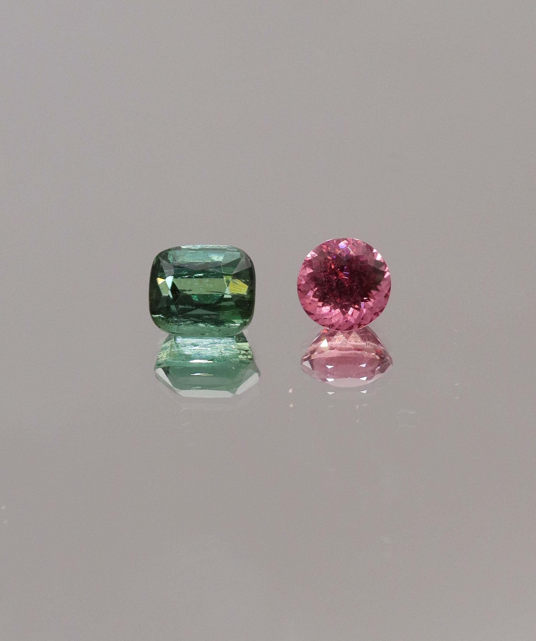 Luxury Promise 3.41ct Afghan Tourmaline Moi et Toi DXBCS0340
