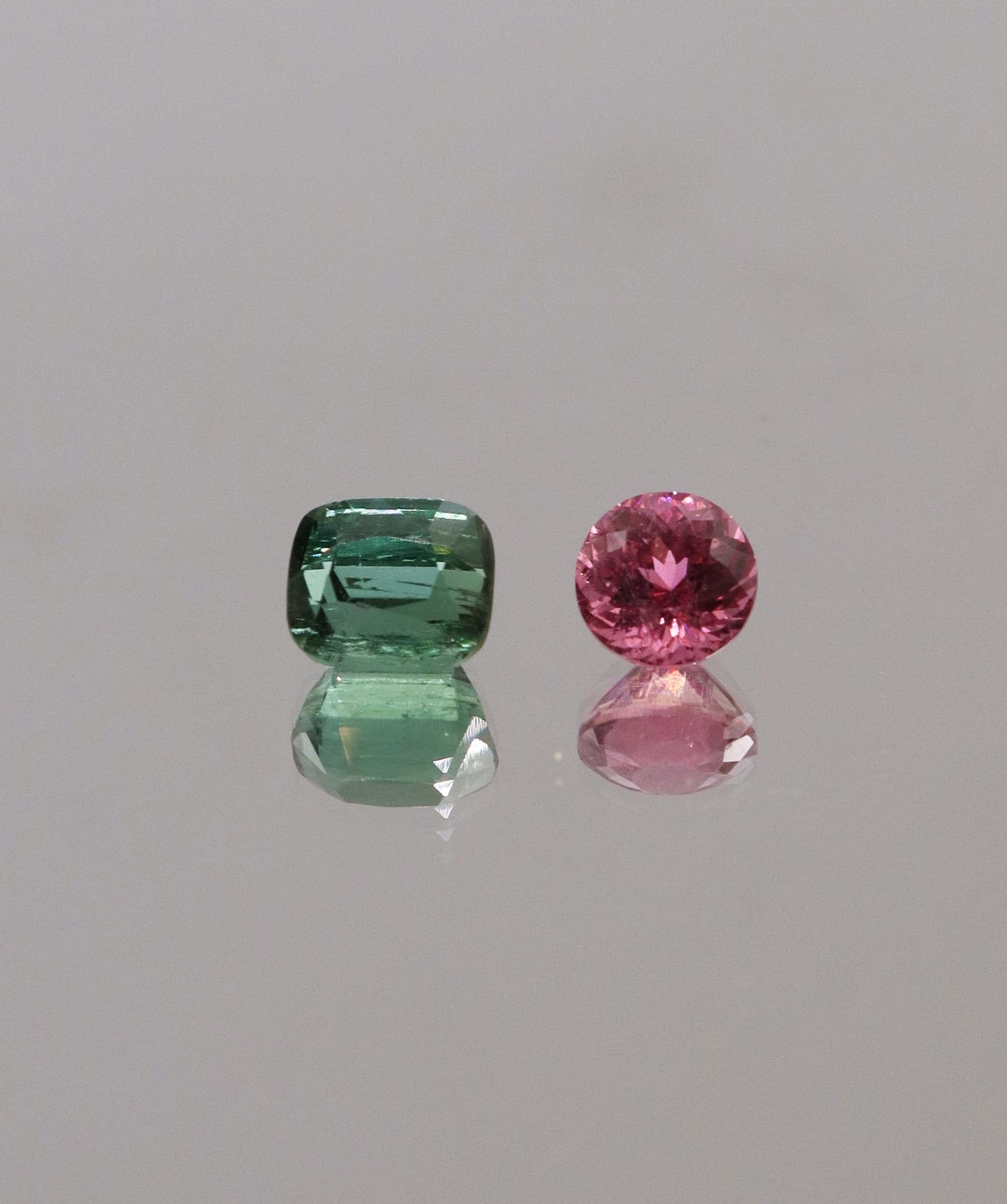 Luxury Promise 3.41ct Afghan Tourmaline Moi et Toi DXBCS0340