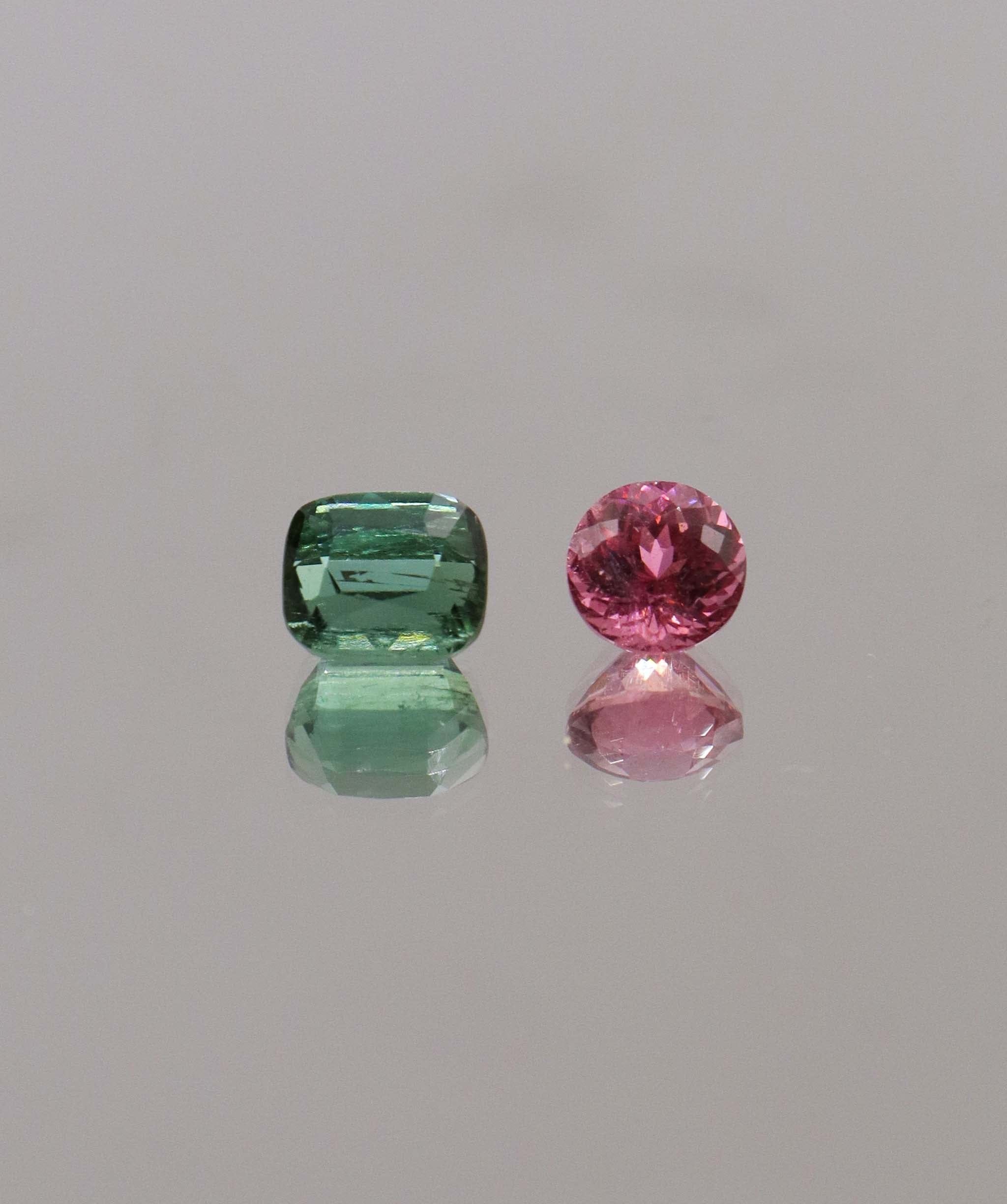 Luxury Promise 3.41ct Afghan Tourmaline Moi et Toi DXBCS0340