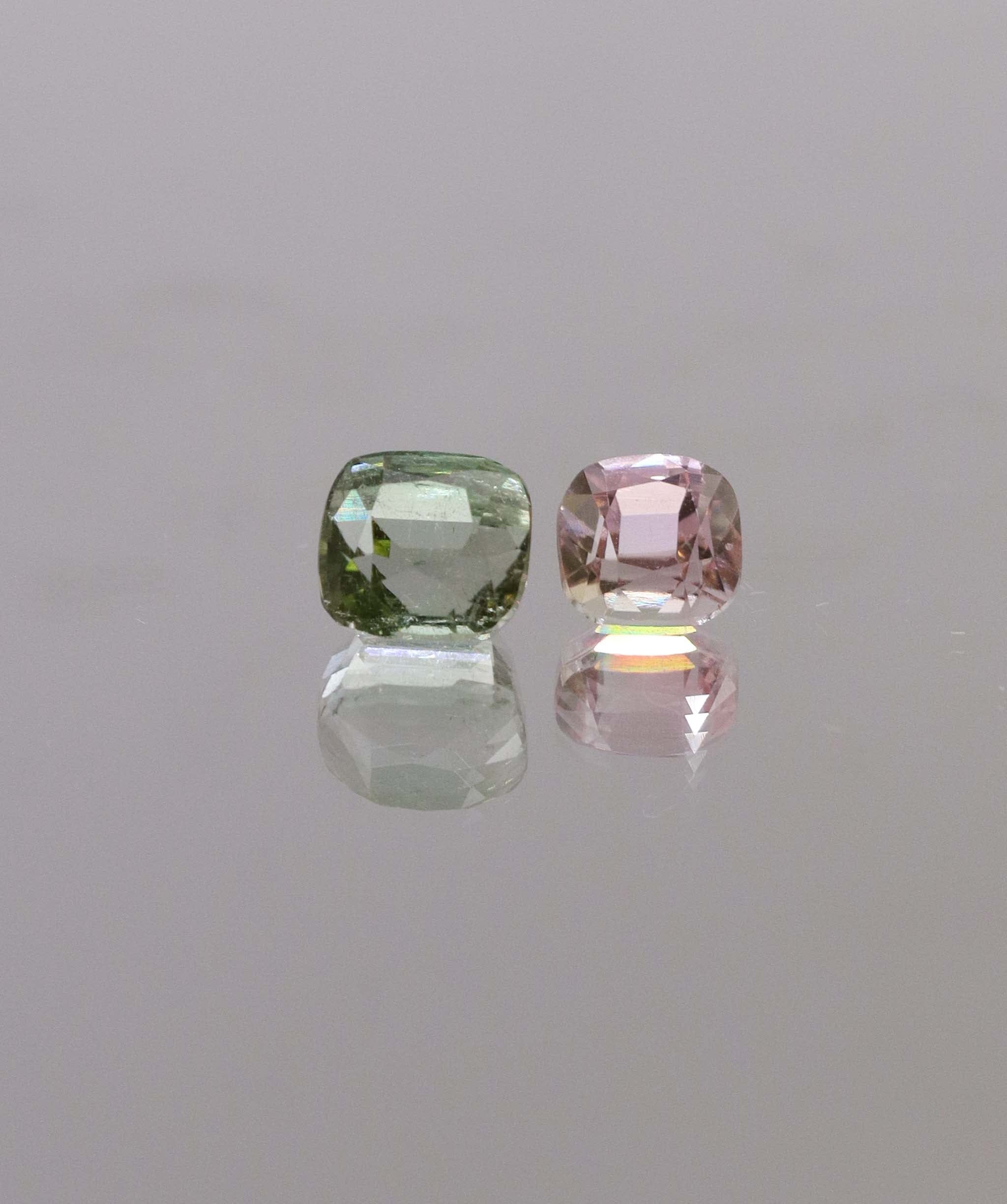 Luxury Promise 3.50ct Afghan Tourmaline Moi et Toi DXBCS0336