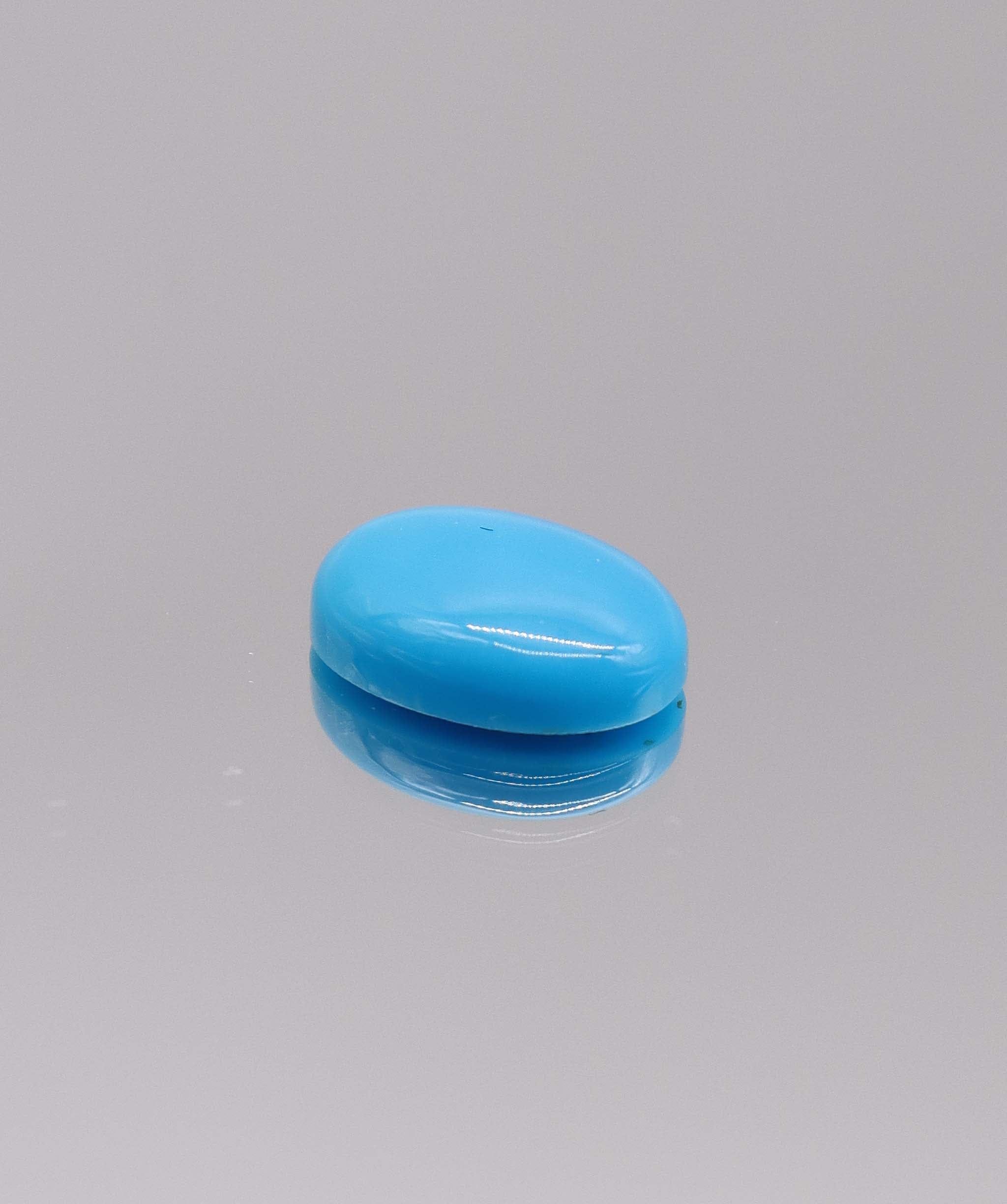 Luxury Promise 3.50ct Sleeping Beauty Turquoise Oval DXBCS2876