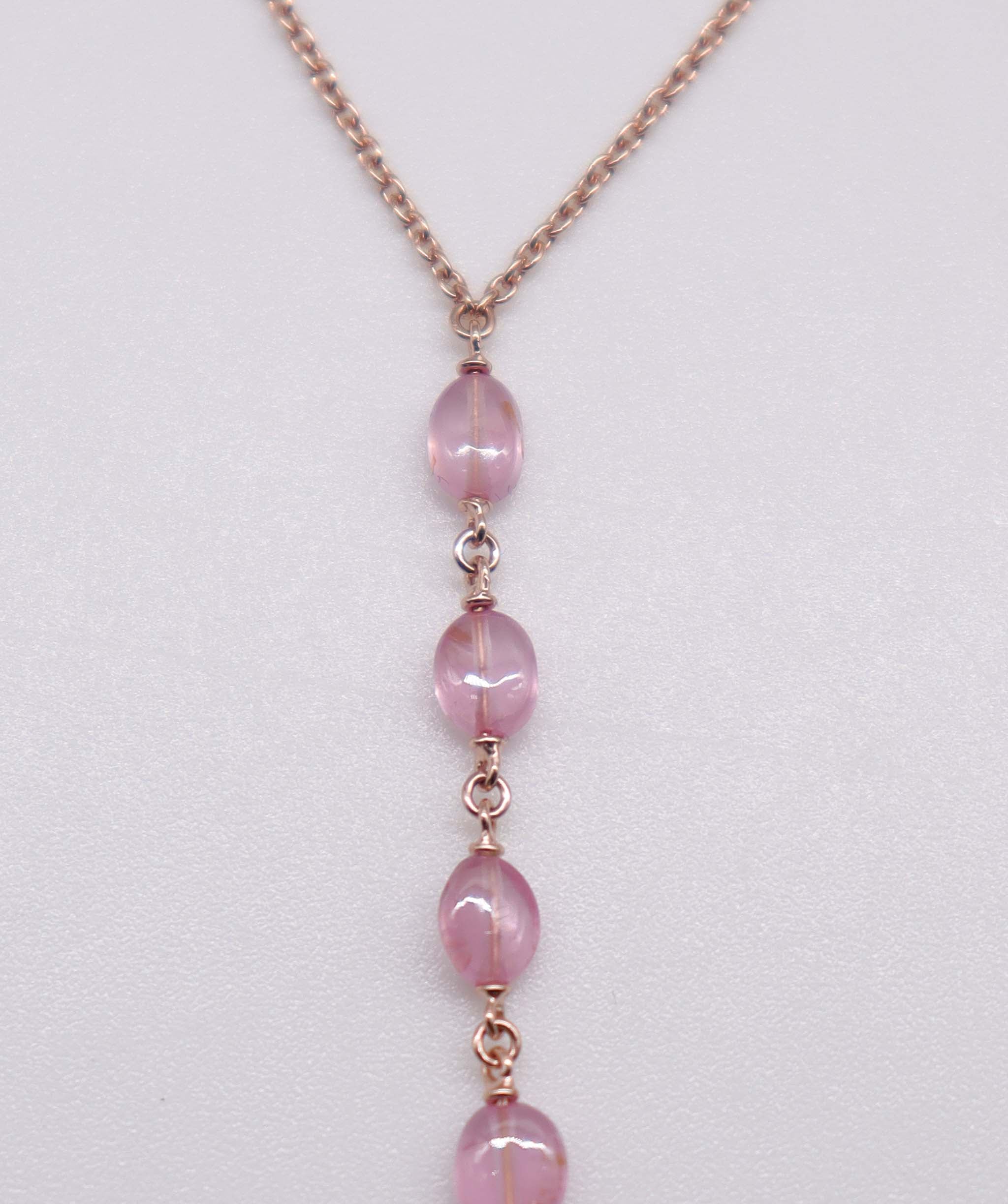 Luxury Promise 3.56CT AFRICAN SPINAL LONG BEADS (NH)  HANDCHAIN B3388