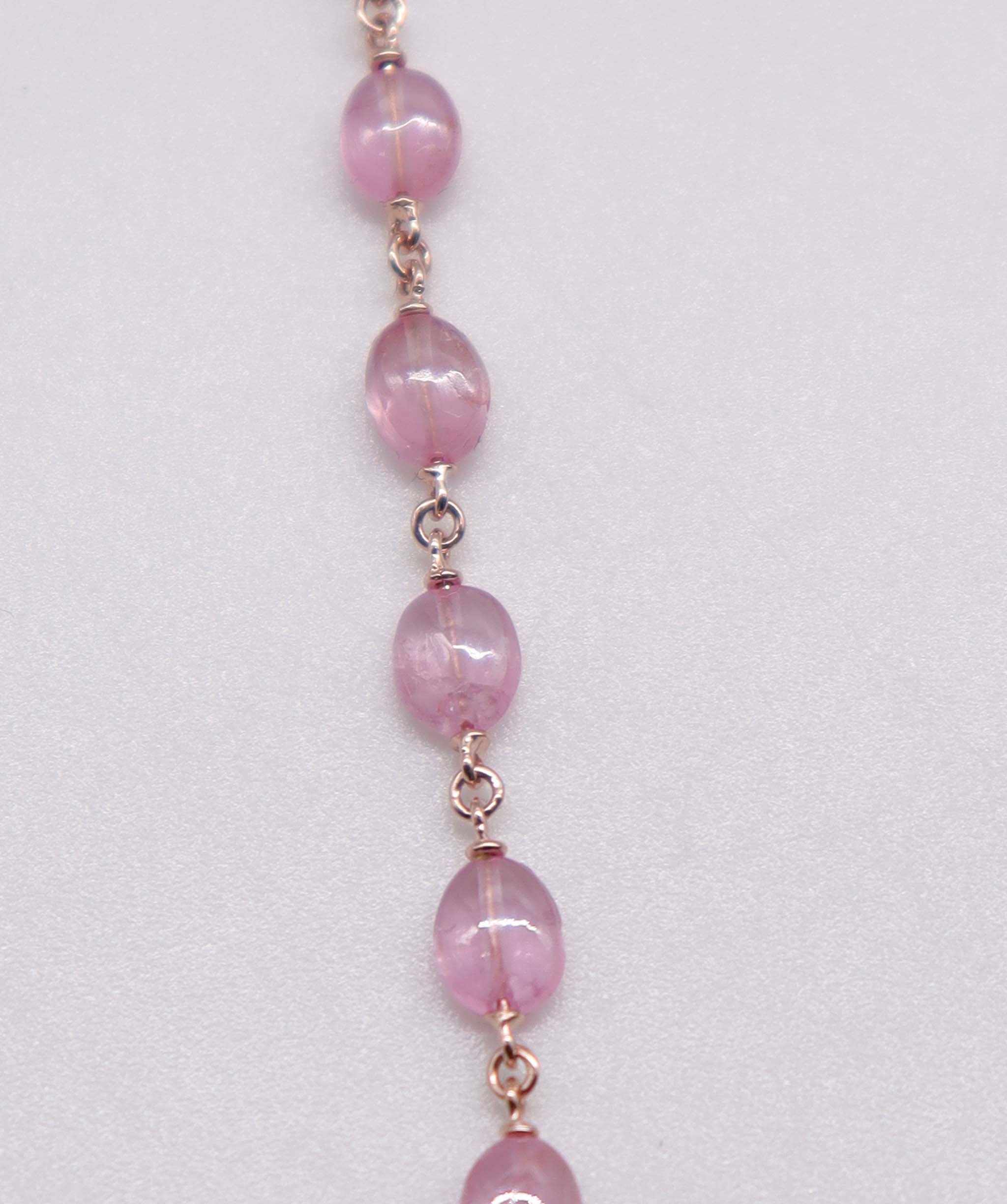 Luxury Promise 3.56CT AFRICAN SPINAL LONG BEADS (NH)  HANDCHAIN B3388