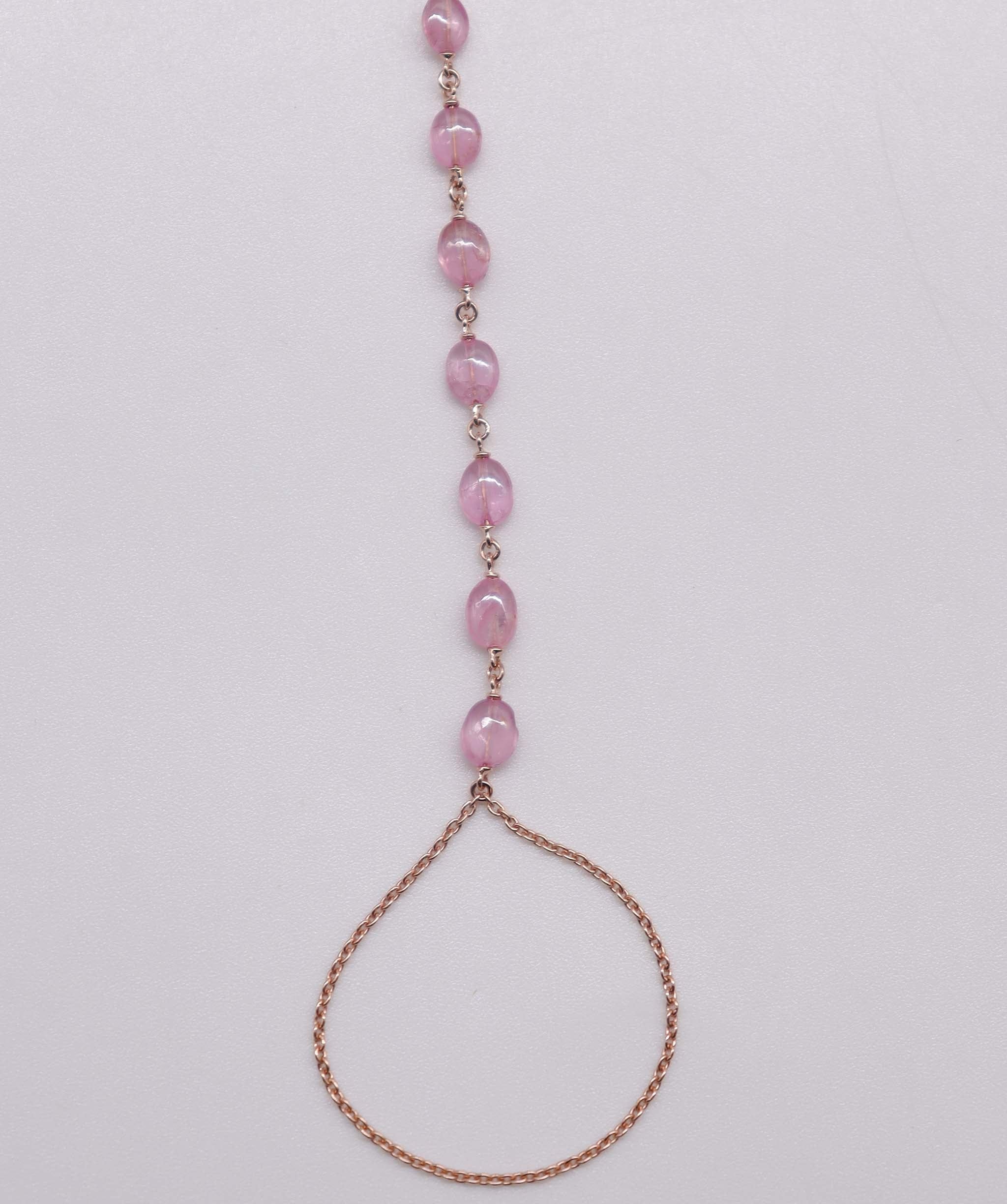 Luxury Promise 3.56CT AFRICAN SPINAL LONG BEADS (NH)  HANDCHAIN B3388