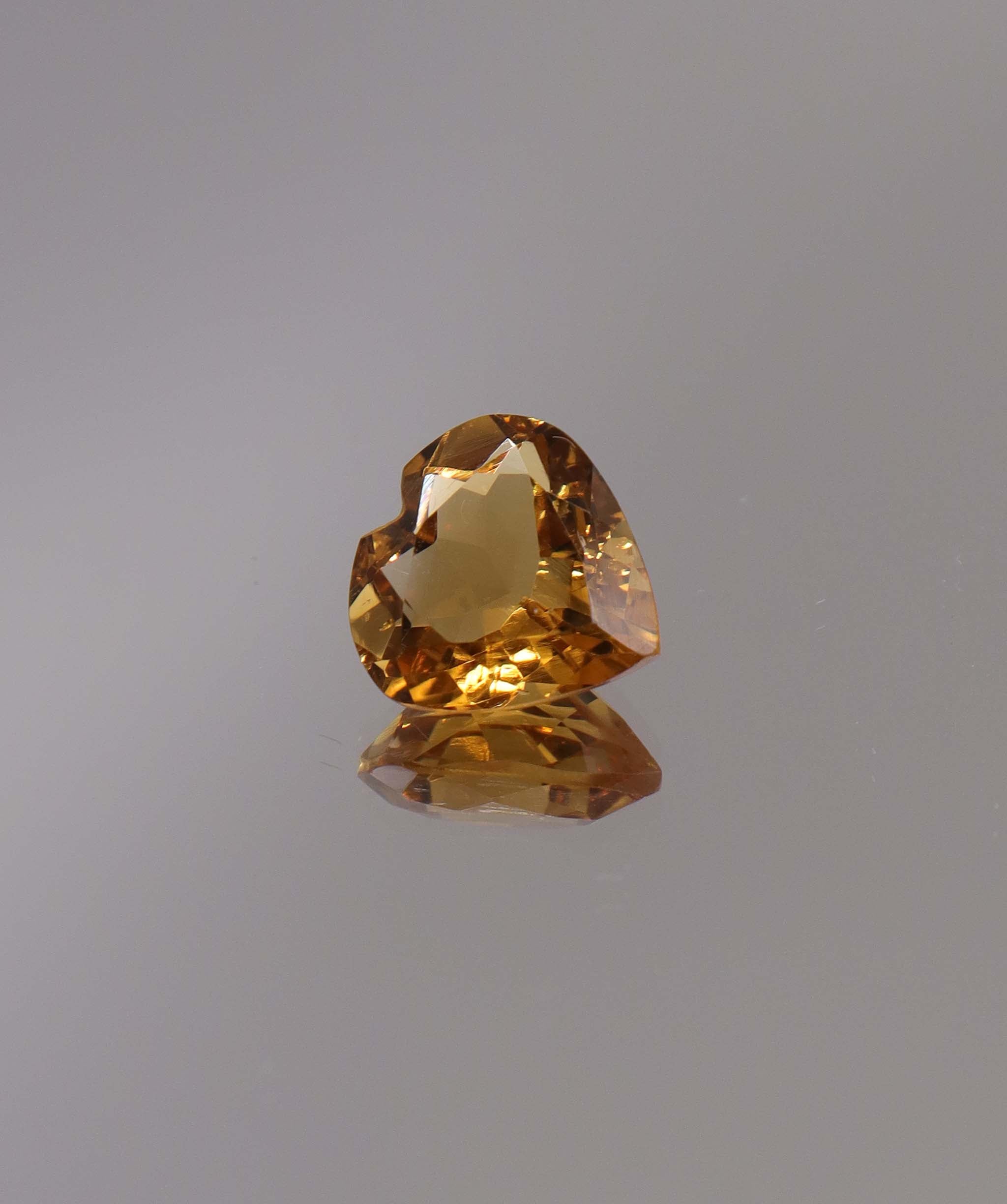 Luxury Promise 3.64ct Citrine Heart  DXBCS1276