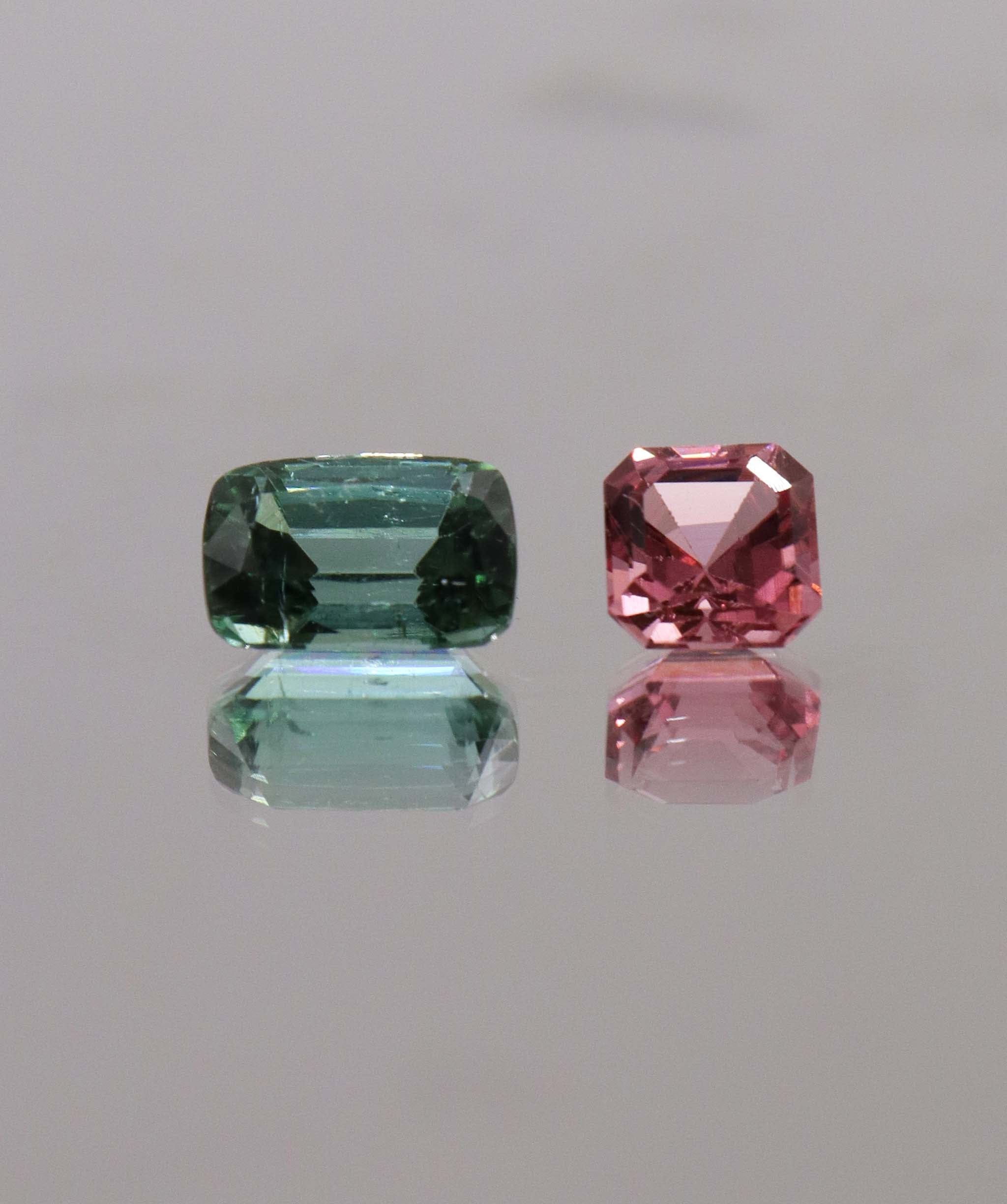 Luxury Promise 3.77ct Afghan Tourmaline Moi et Toi DXBCS0346