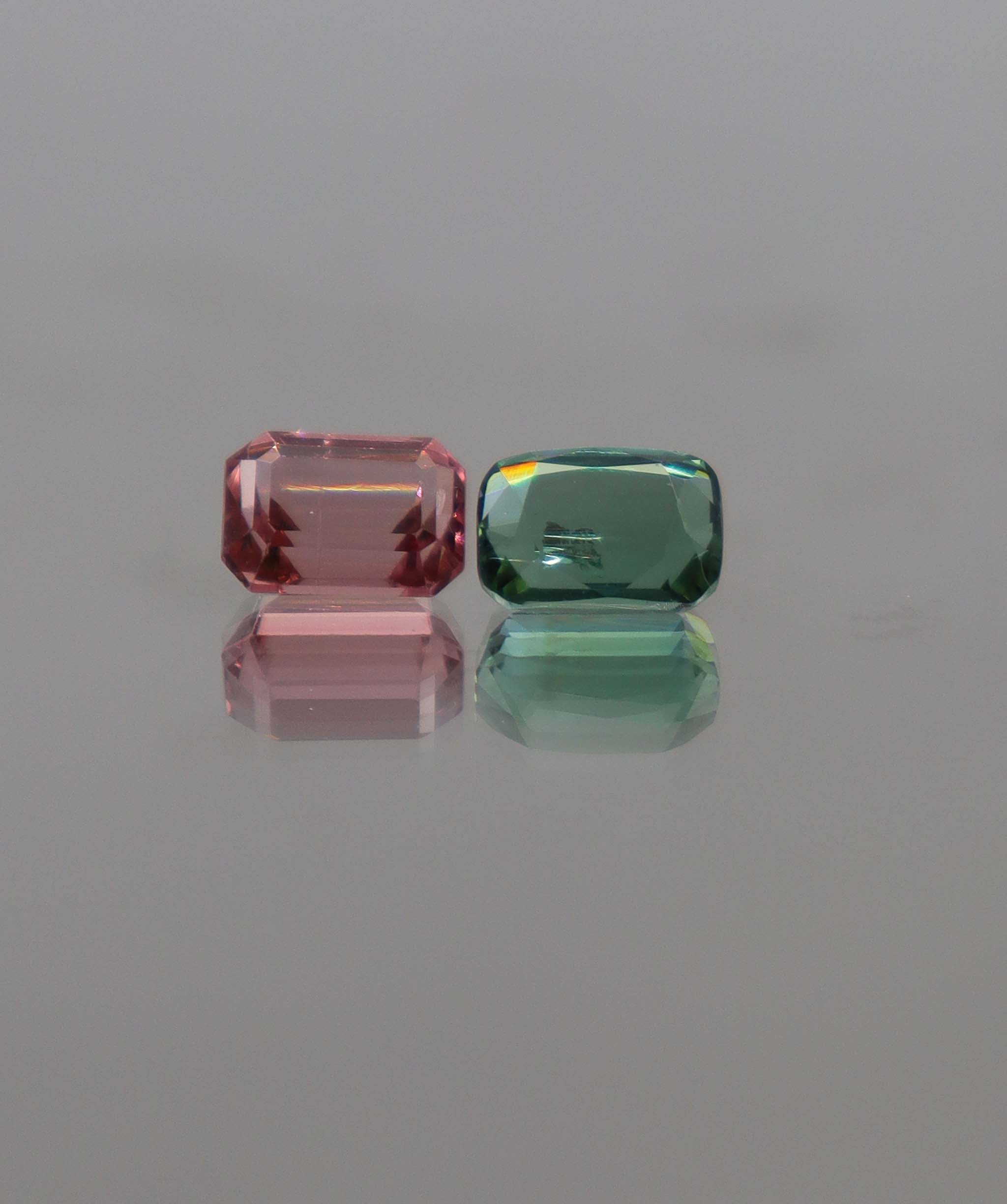 Luxury Promise 3.84ct Afghan Tourmaline Moi et Toi DXBCS0342