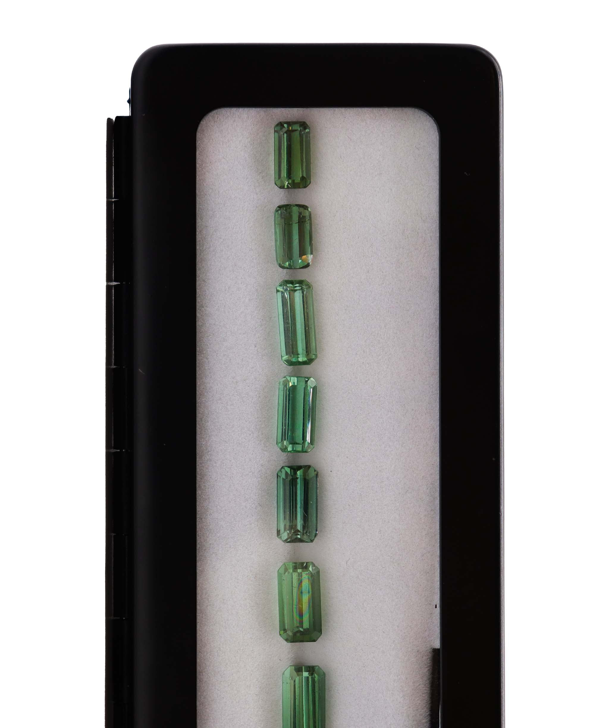 Luxury Promise 33.00ct Lagoon Afghan Tourmaline Layout DXBCD0348