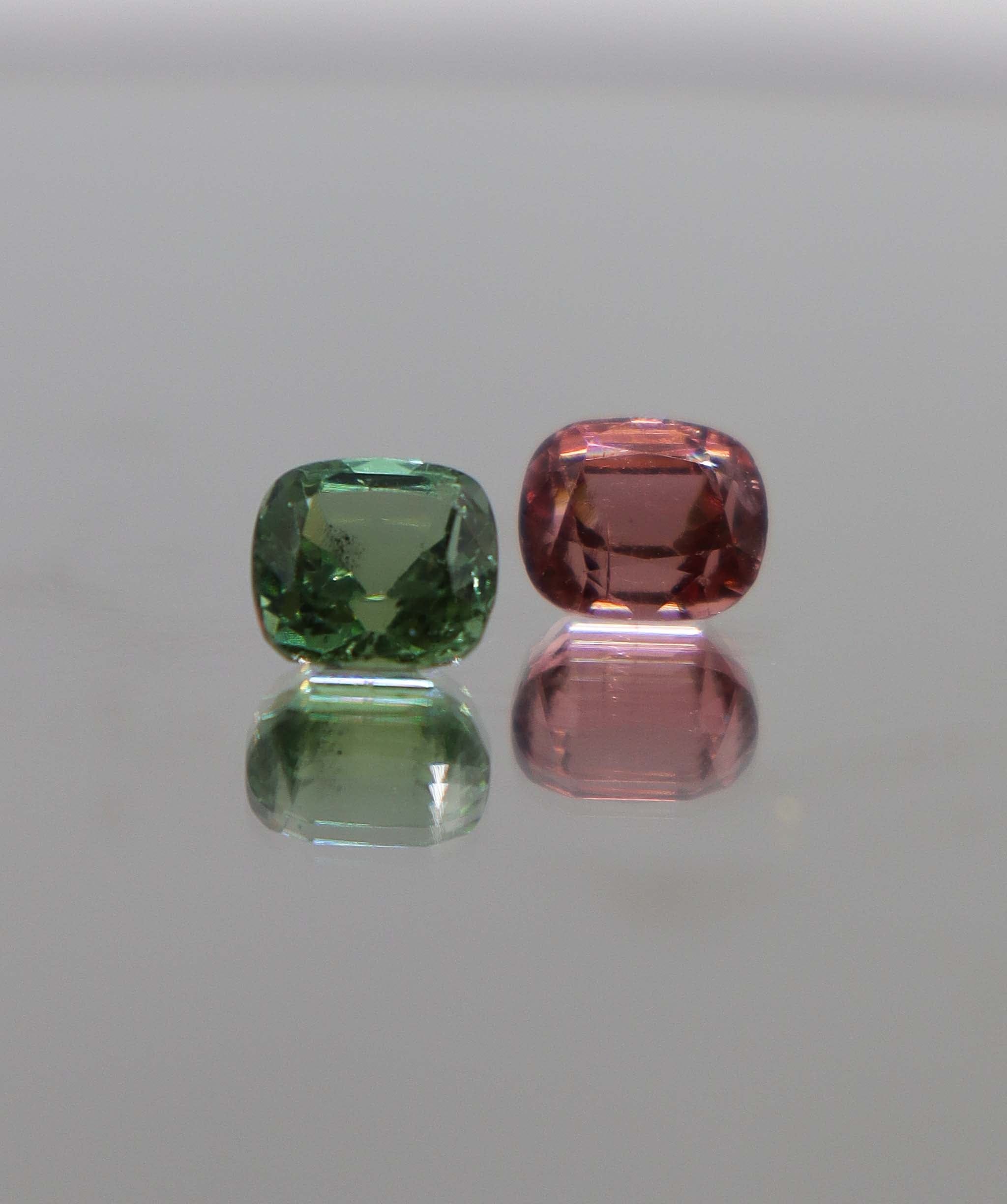 Luxury Promise 4.02ct Afghan Tourmaline Moi et Toi DXBCS0331