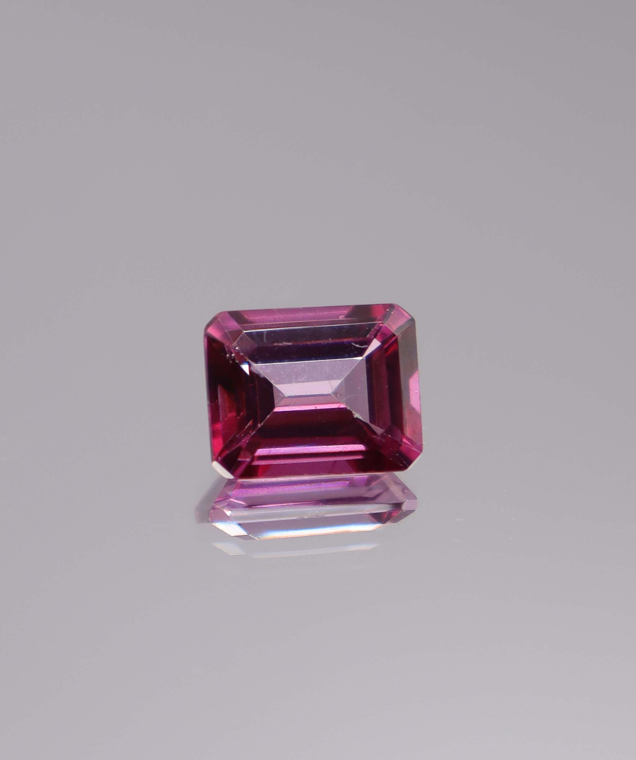 Luxury Promise 4.06ct Hot Pink Topaz Emerald DXBCS3273